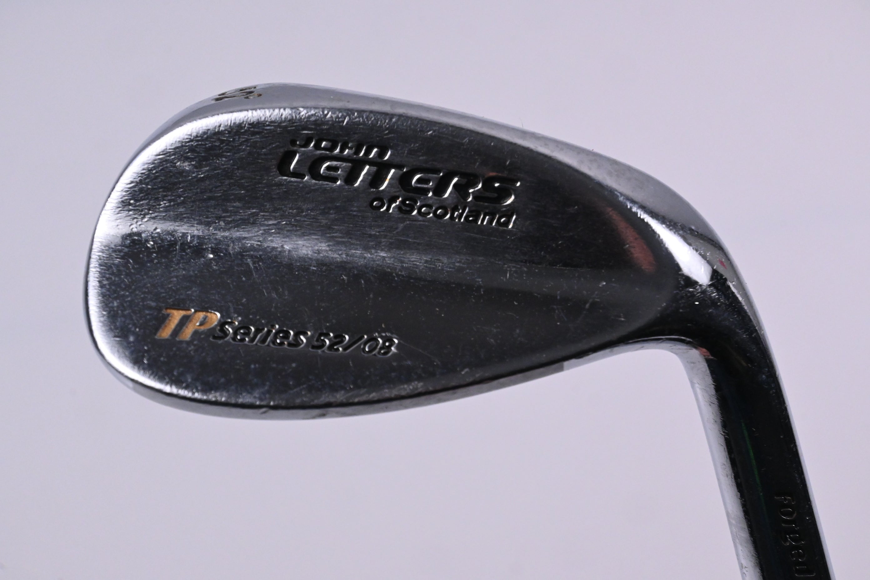 John Letters TP Series Gap Wedge / 52 Degree / Wedge Flex Rife Precision Shaft