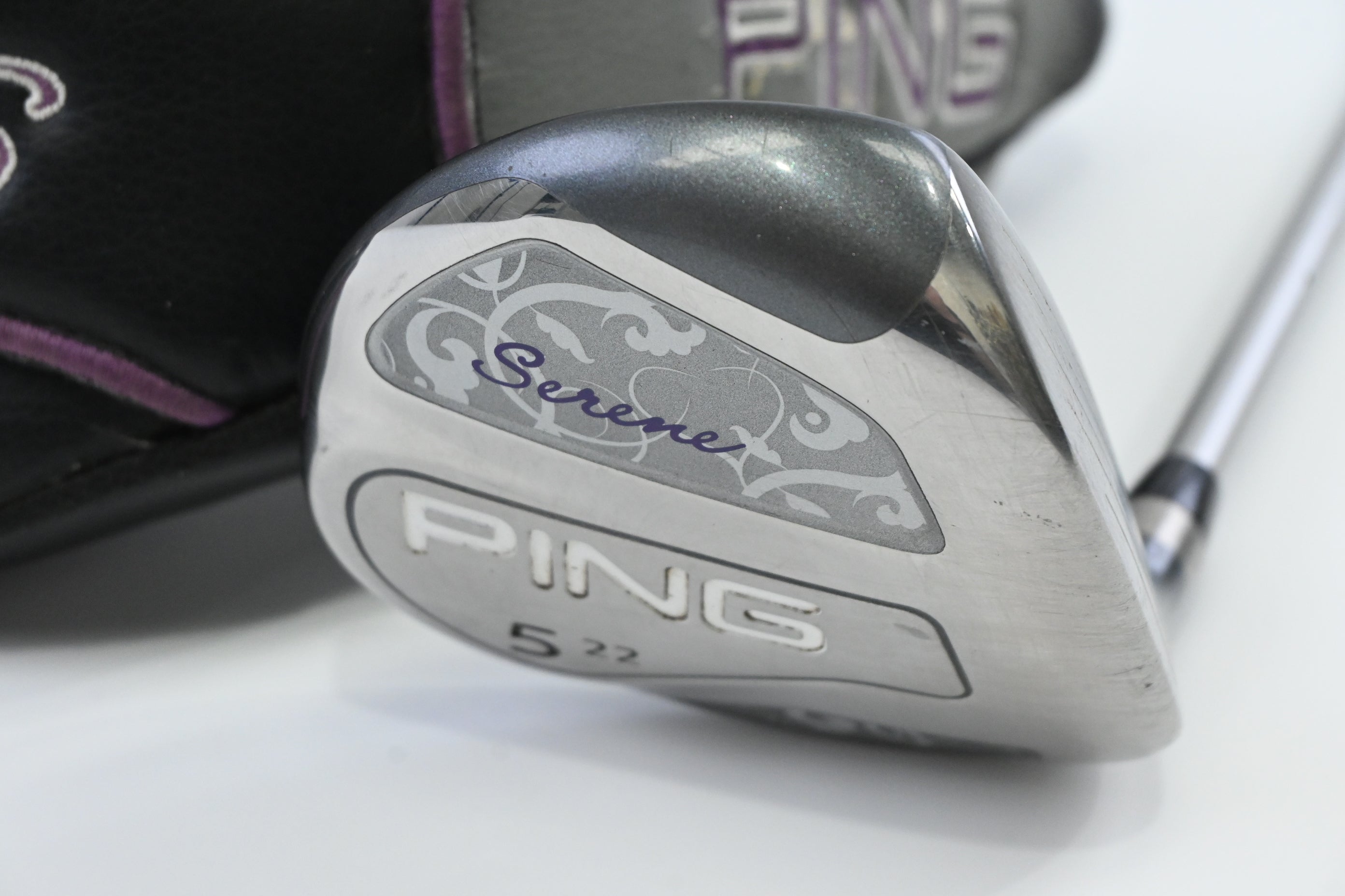 Ladies Ping Serene #5 Wood / 22 Degree / Ladies Flex Ping ULT 210 Shaft