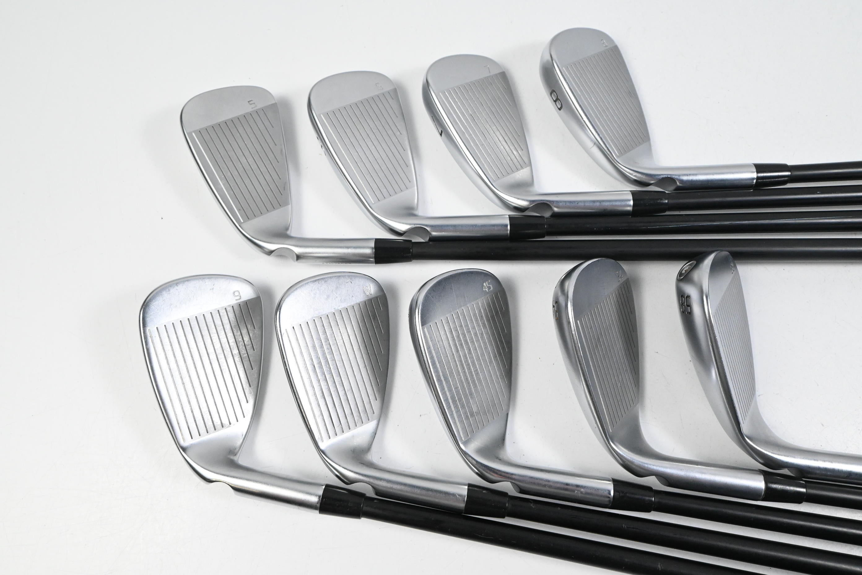 Ping G430 Irons / 5-PW+GW+SW+LW / Red Dot / Stiff Flex Ping Alta CB Black AWT