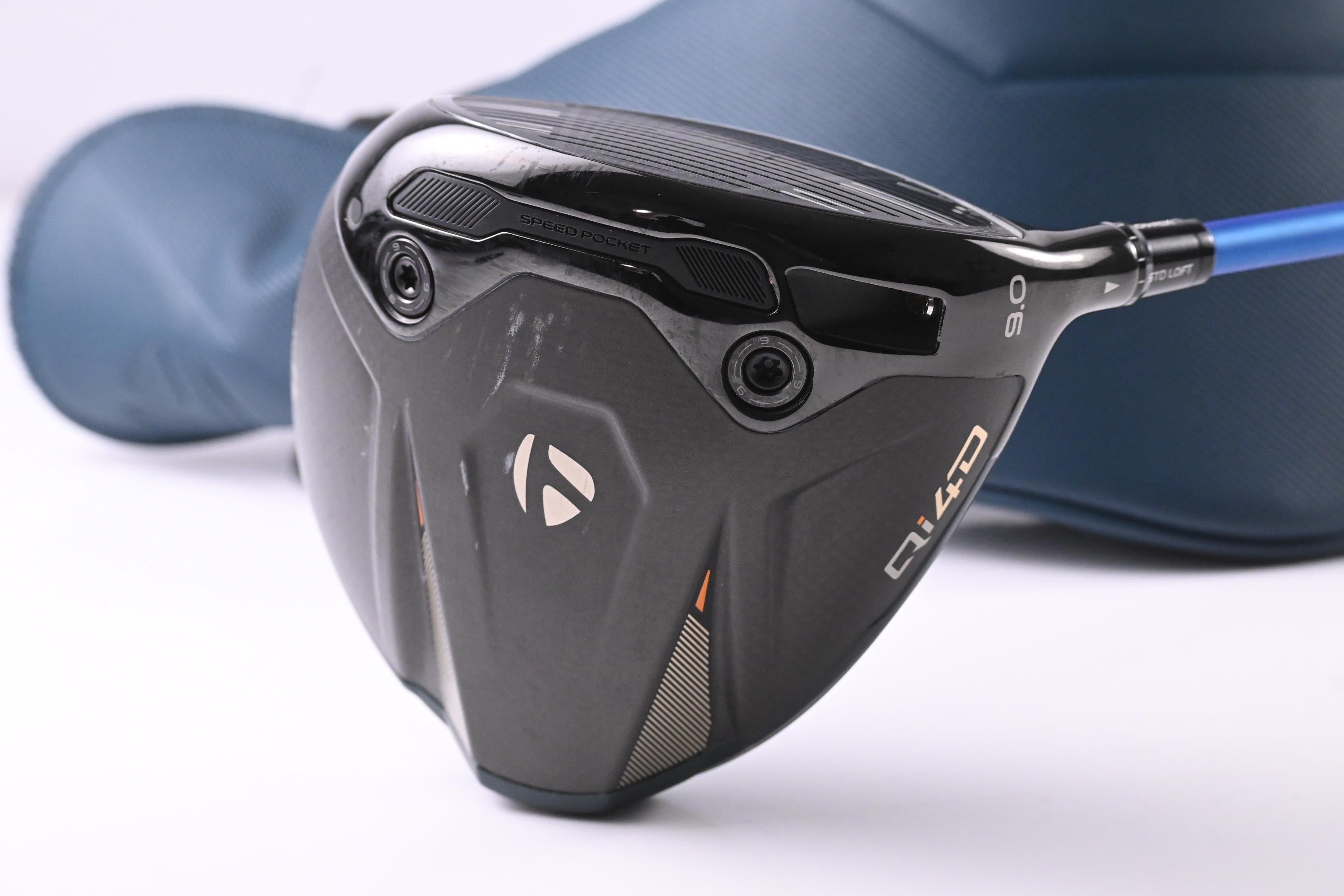 Taylormade Qi4D Driver / 9 Degree / Stiff Flex Project X Denali Frost Blue 60