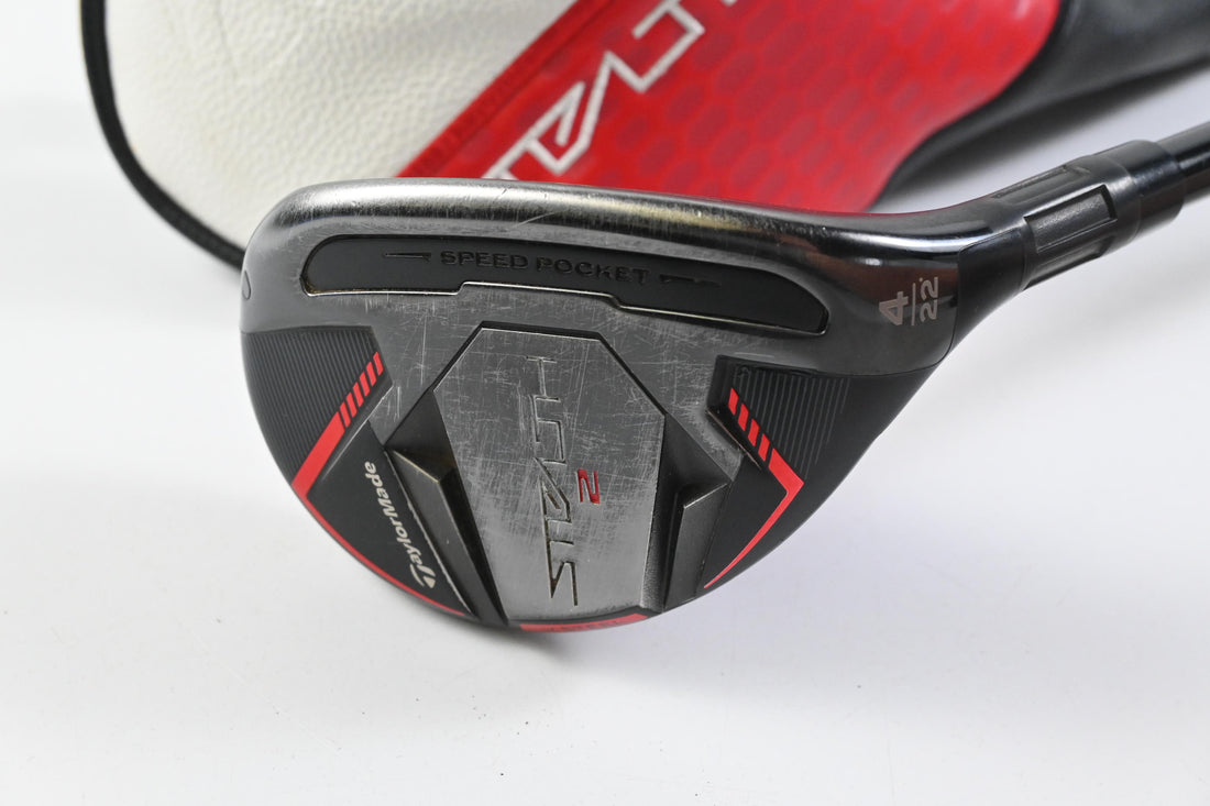 Taylormade Stealth 2 #4 Hybrid / 22 Degree / Stiff Flex Fujikura Ventus TR Red 7