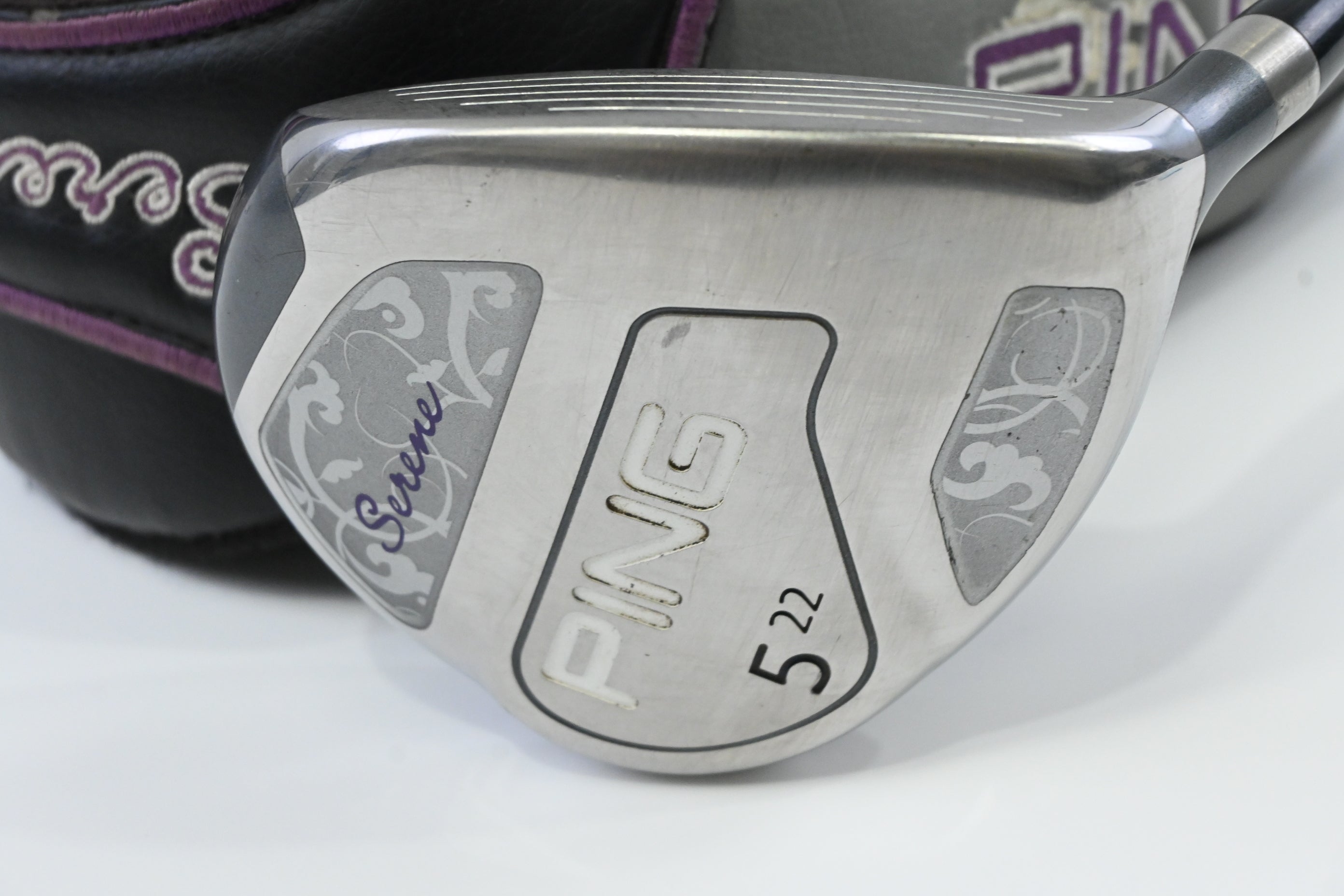 Ladies Ping Serene #5 Wood / 22 Degree / Ladies Flex Ping ULT 210 Shaft