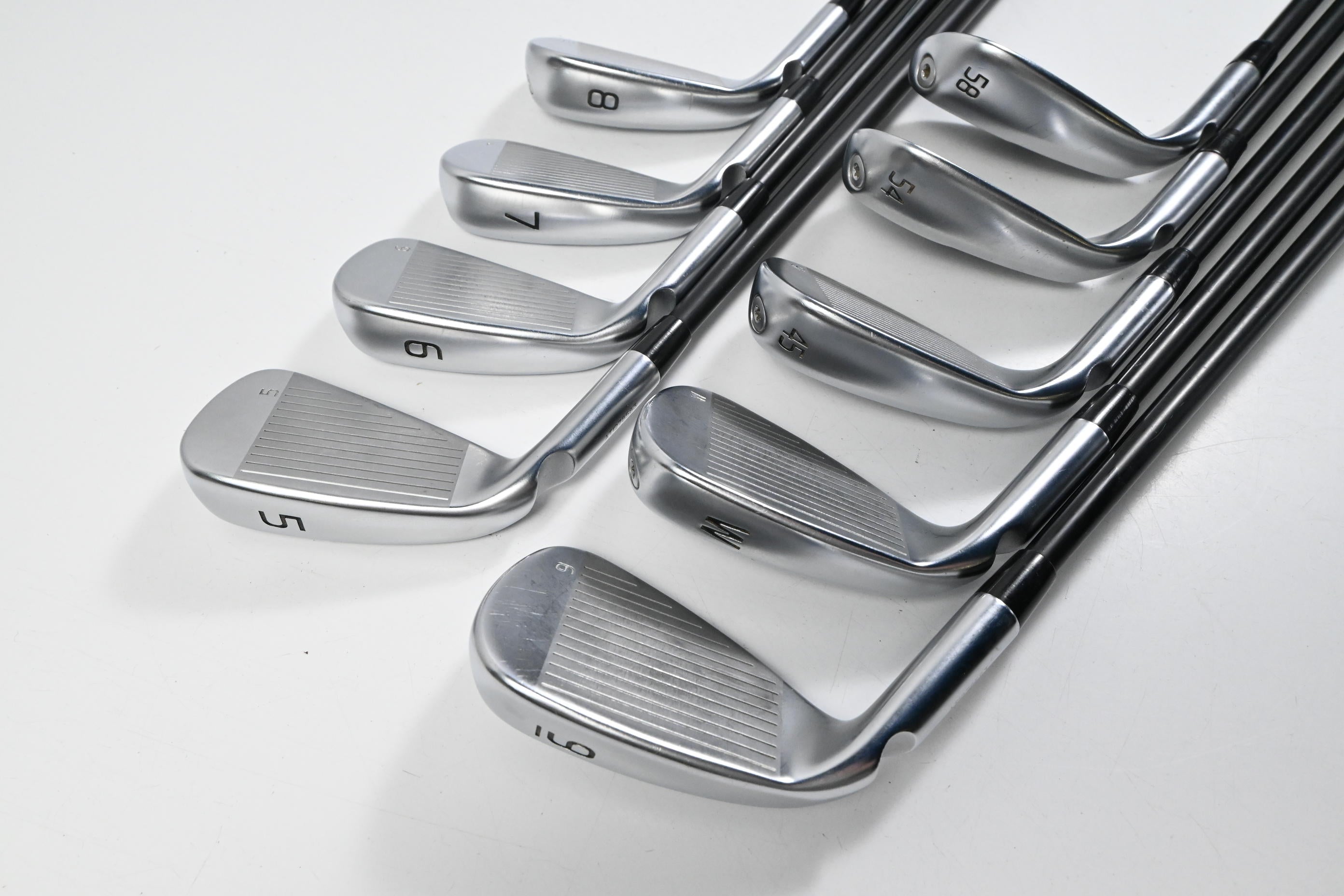 Ping G430 Irons / 5-PW+GW+SW+LW / Red Dot / Stiff Flex Ping Alta CB Black AWT