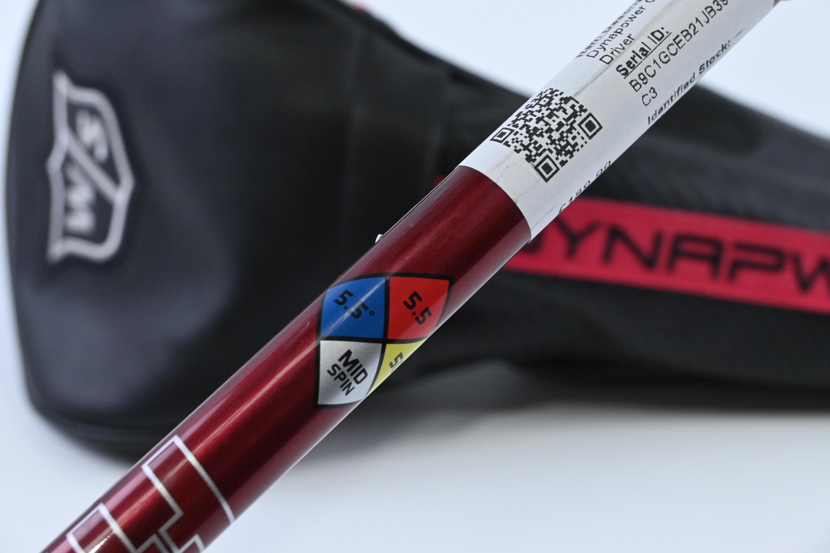 Wilson Dynapower Carbon 2023 Driver / 10.5 Degree / Regular Flex HZRDUS Smoke 50