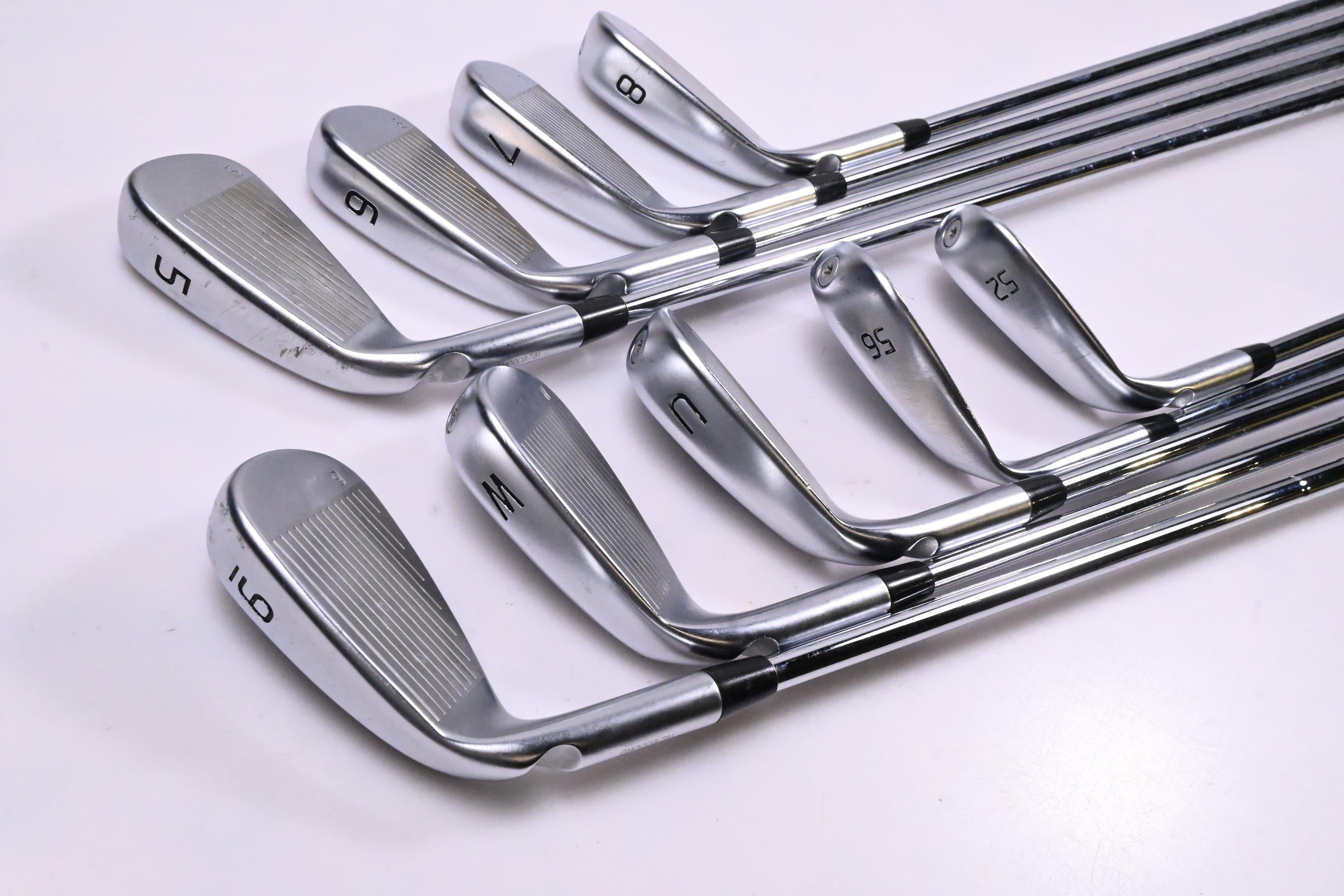 Ping G440 Irons / 5-PW+GW+52°+56° / Blue Dot / Regular Flex Ping AWT 3.0