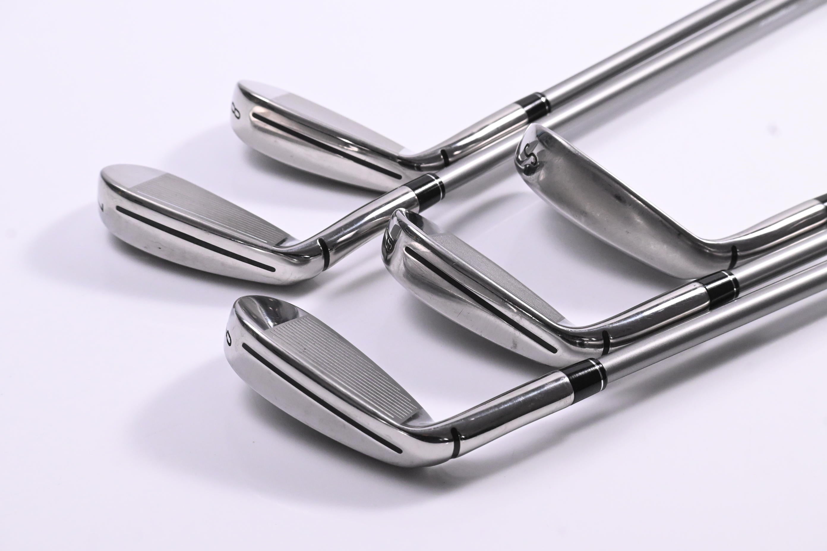 Ladies Taylormade Kalea Gold Irons / 7-PW+SW / Senior Flex Speeder NX TCS 50