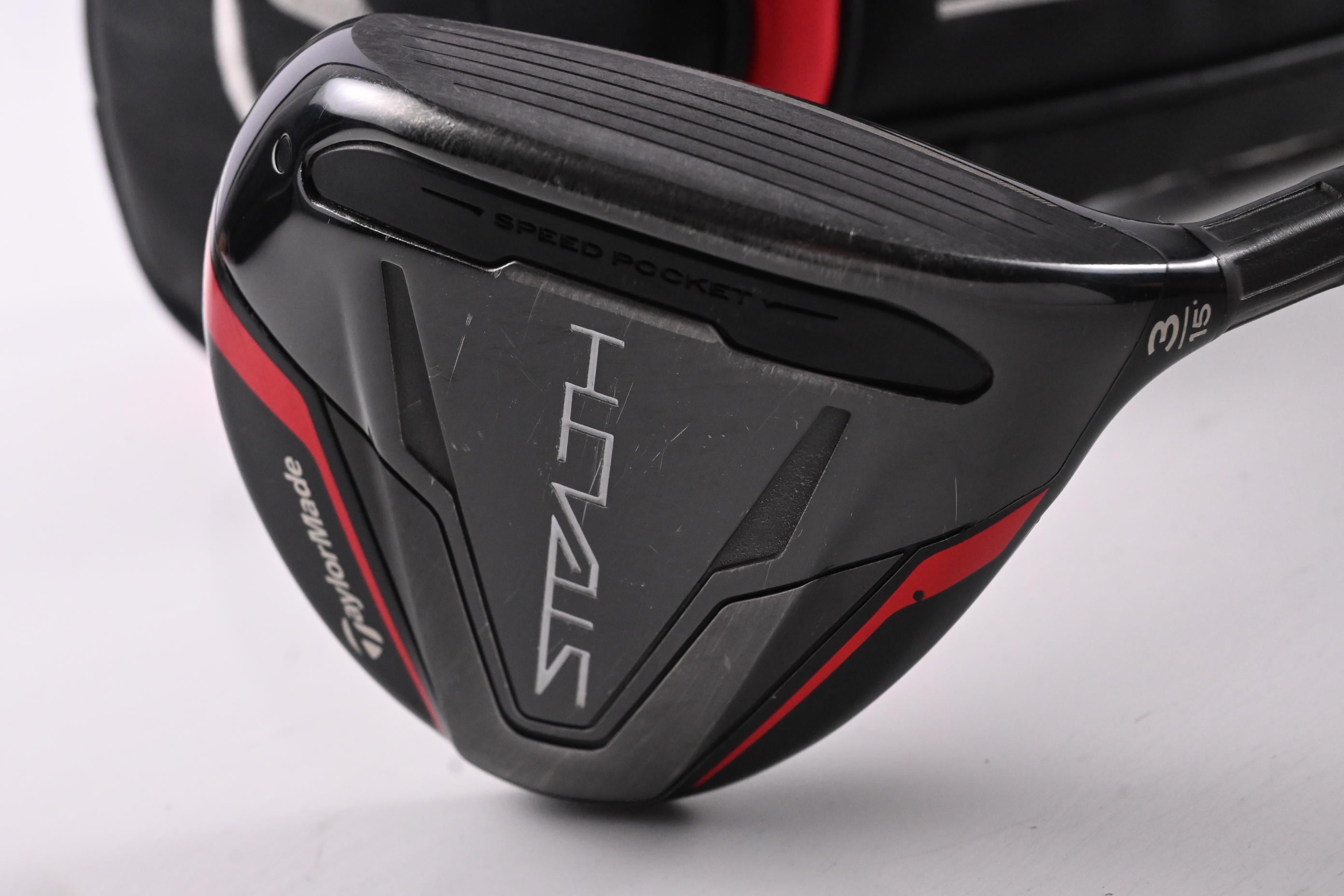 Taylormade Stealth #3 Wood / 15 Degree / Stiff Flex Fujikura Ventus Red 6 Shaft