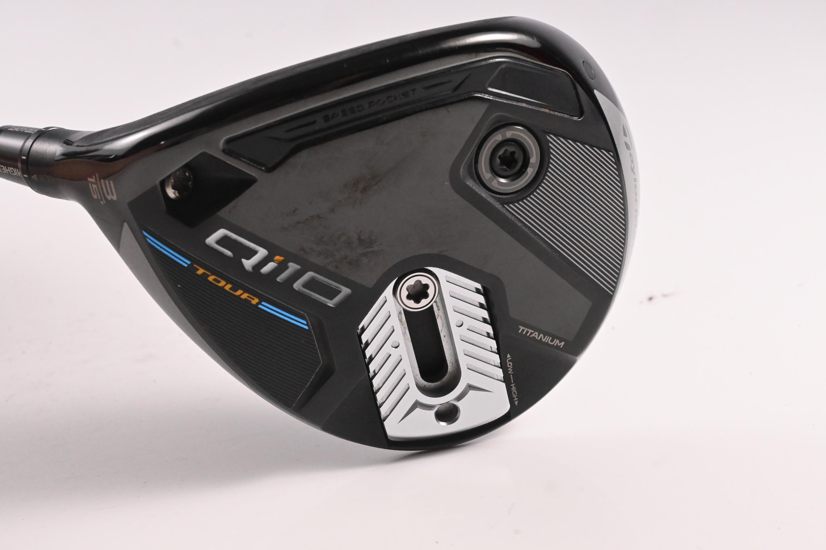 Left Hand Taylormade Qi10 Tour #3 Wood / 15 Degree / Regular Flex Tensei AV Ltd