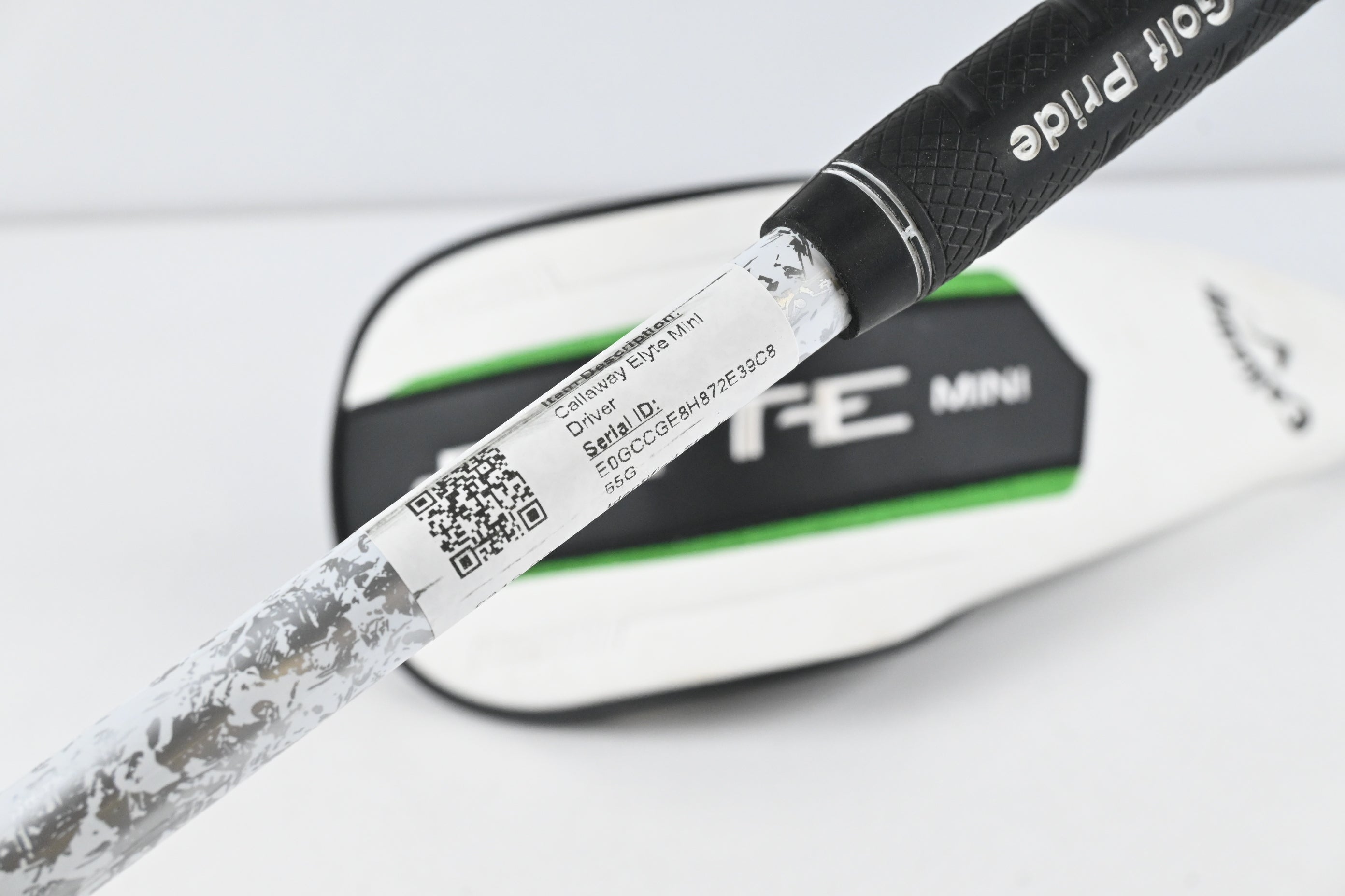 Callaway Elyte Mini Driver / 13.5 Degree / Stiff Flex Denali Charcoal 60 Shaft
