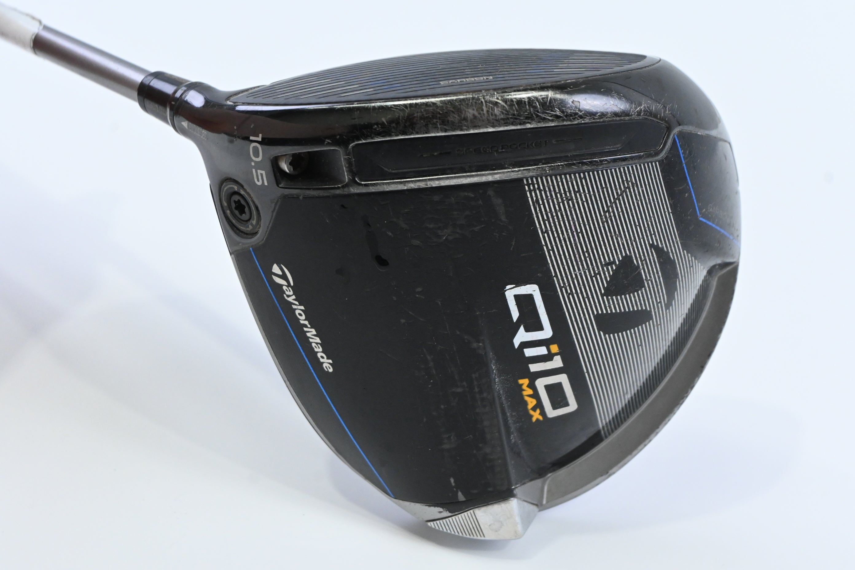 Left Hand Taylormade Qi10 Max Driver / 10.5 Degree / Regular Flex Speeder NX 50