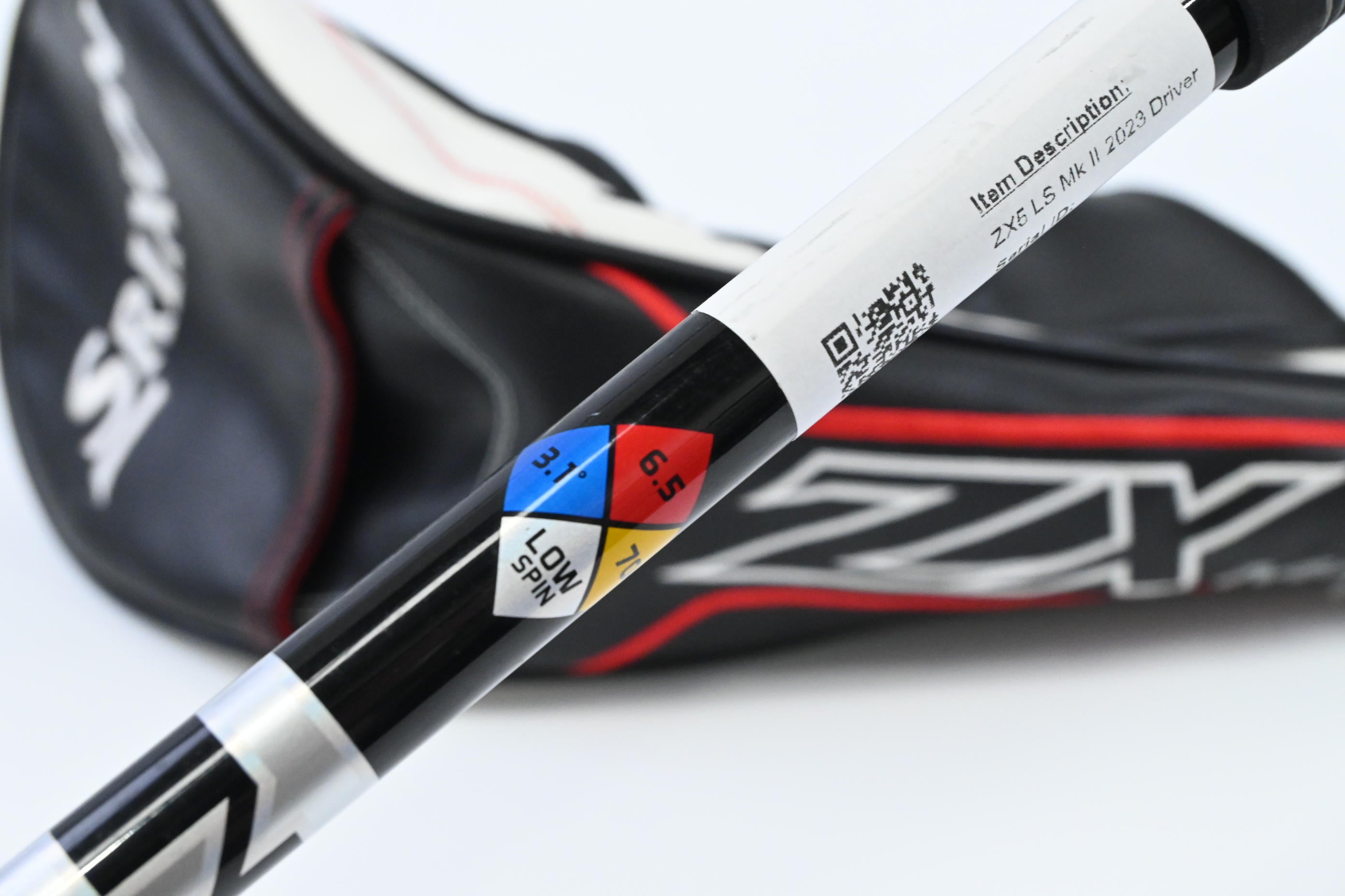 Srixon ZX5 LS Mk II Driver 2023 / 9.5 Degree / X-Flex HZRDUS Gen4 Black 70 Shaft