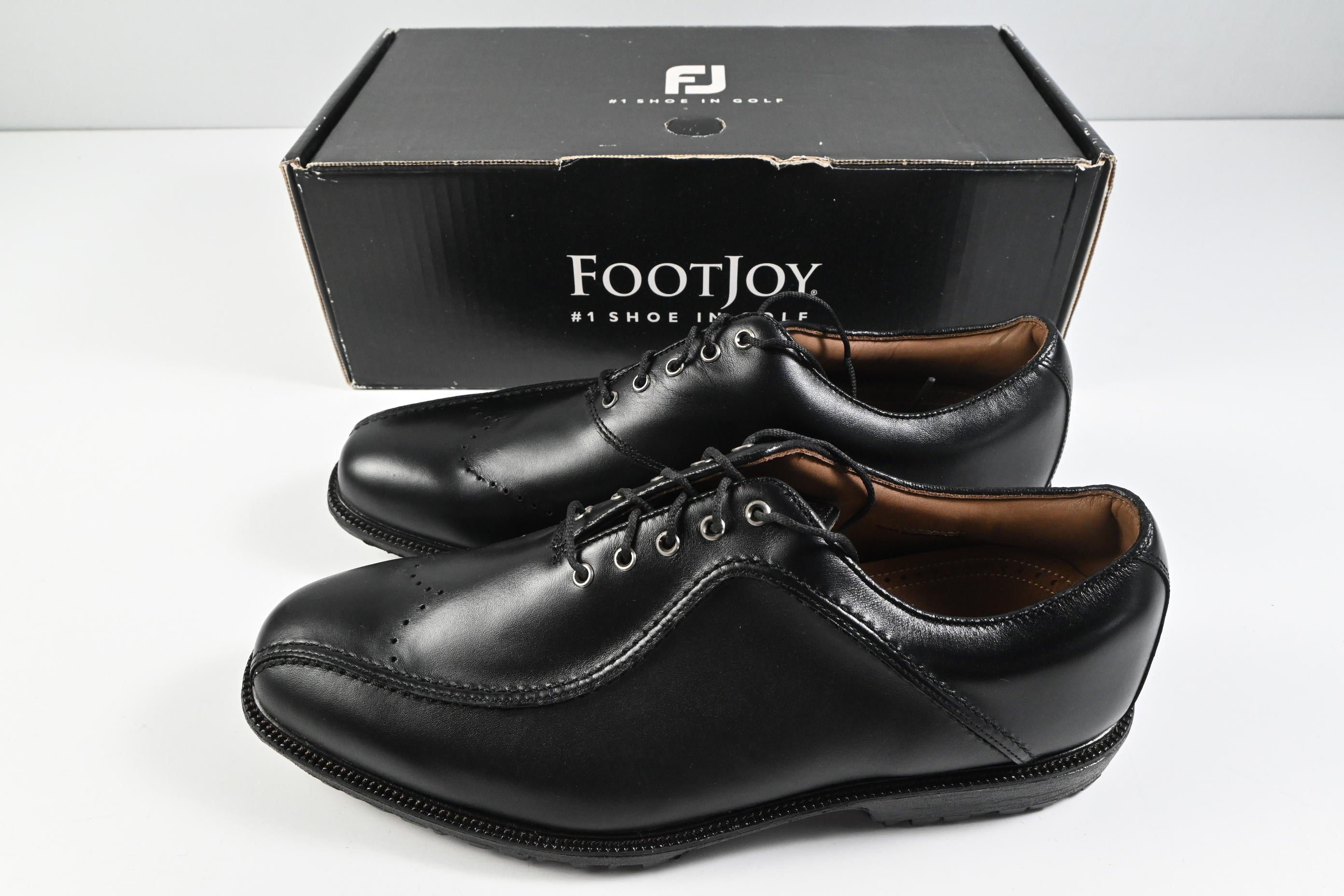 FootJoy Asymetrical Professional Golf Shoes / Size UK 10 / Black