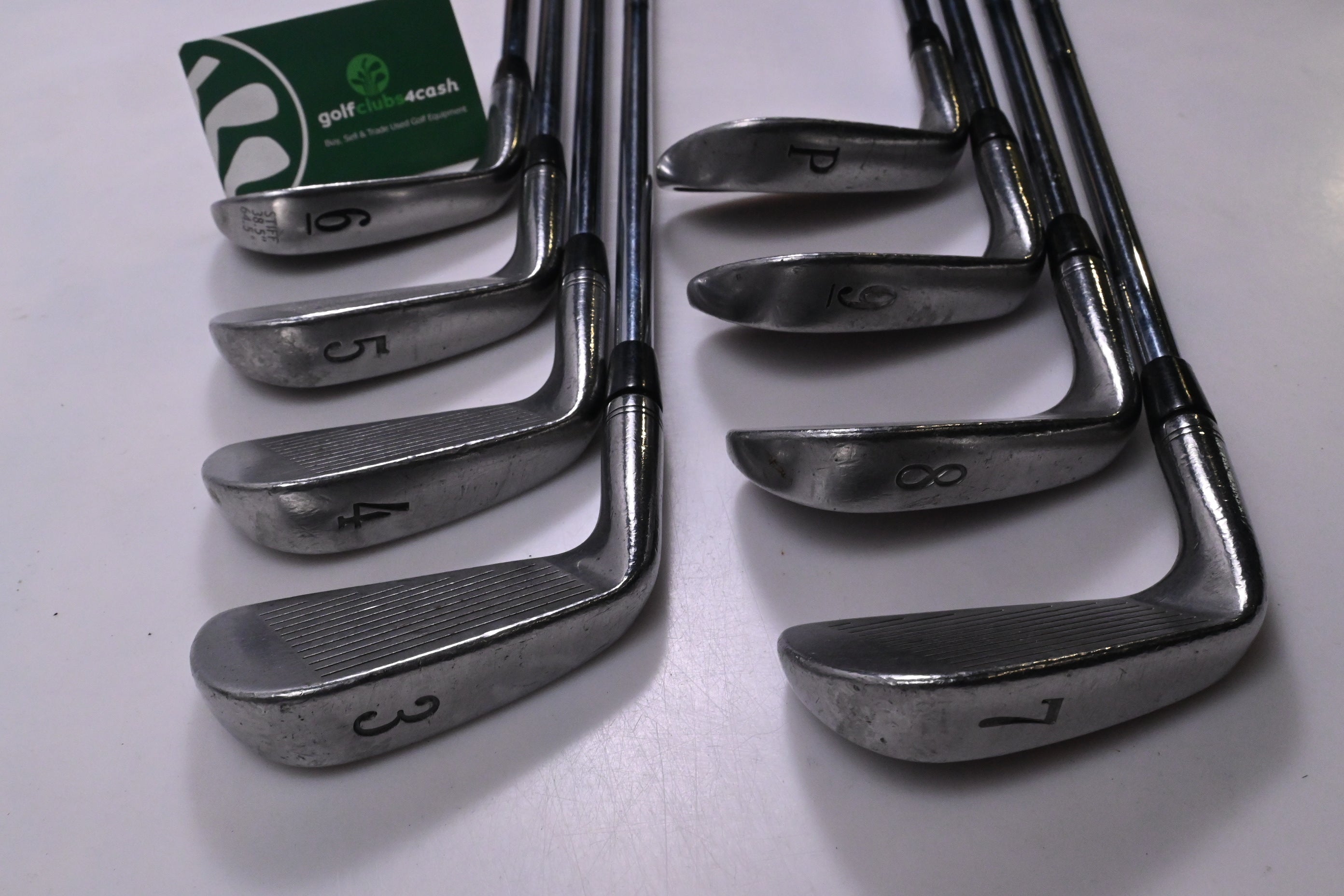 Titleist 755 Forged Irons / 3-PW / Stiff Flex Titleist Tri Spec Shafts