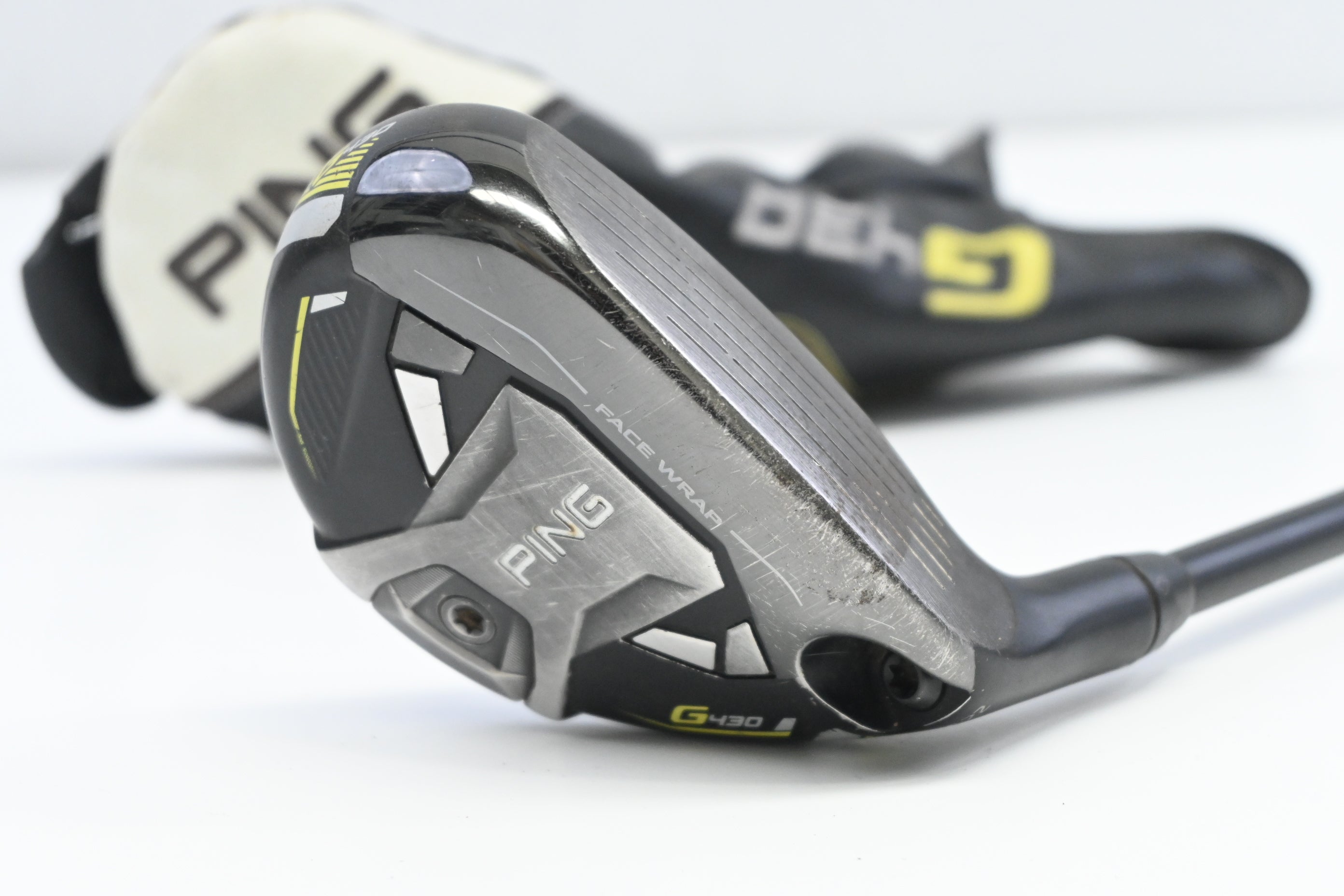 Ping G430 #4 Hybrid / 22 Degree / Regular Flex Ping Alta CB Black 70 Shaft