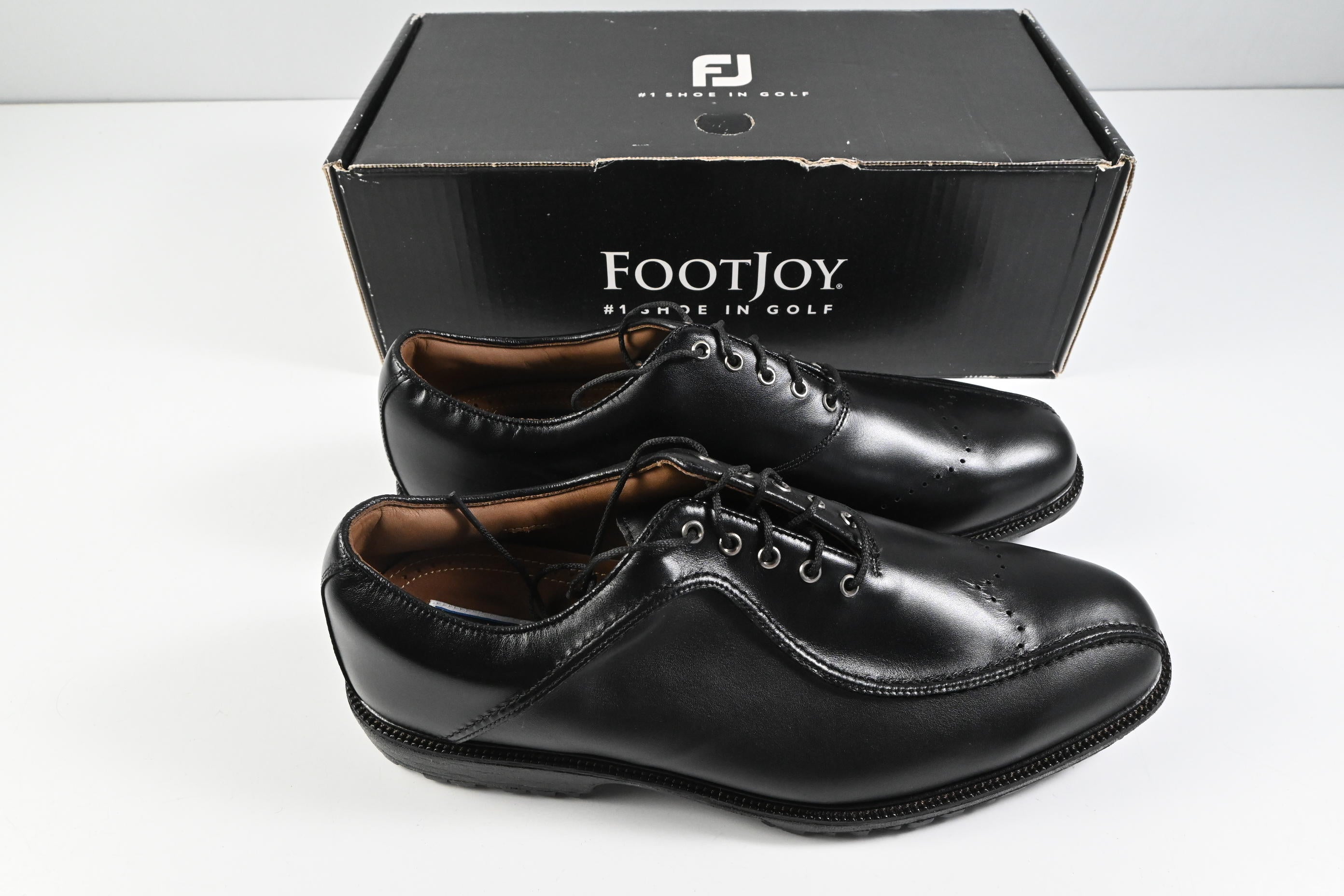 FootJoy Asymetrical Professional Golf Shoes / Size UK 10 / Black