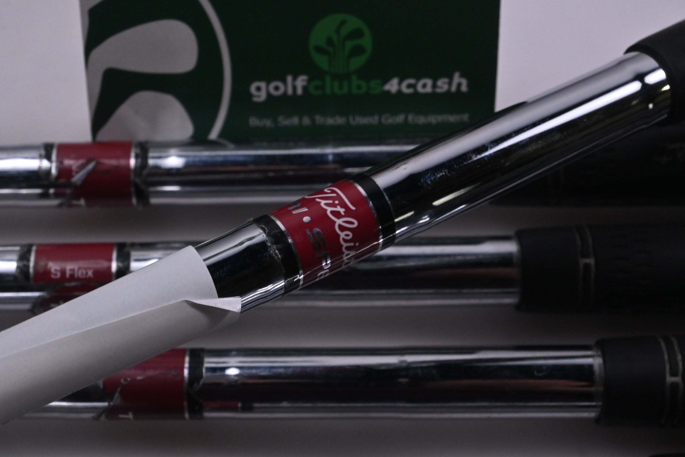 Titleist 755 Forged Irons / 3-PW / Stiff Flex Titleist Tri Spec Shafts
