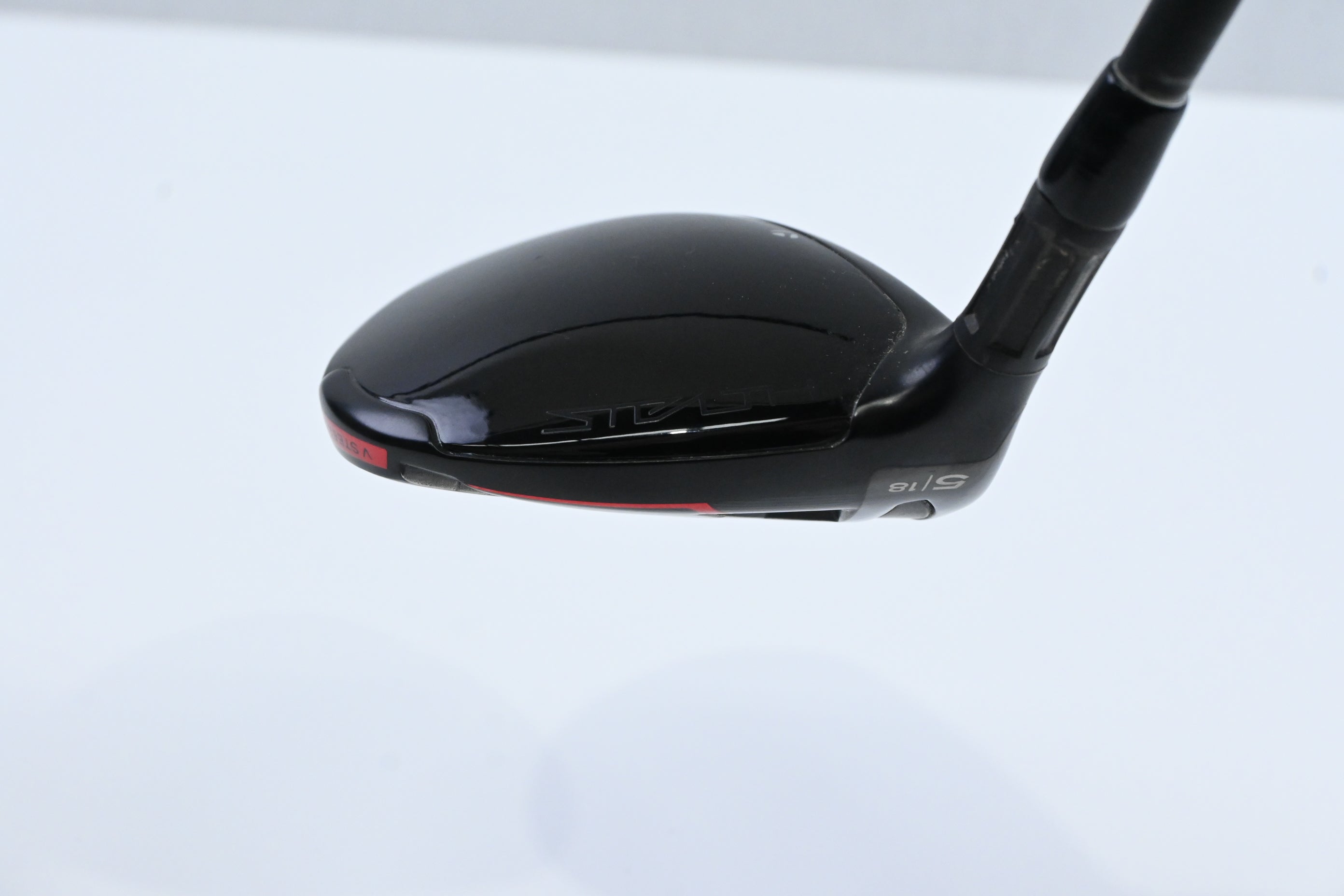 Left Hand Taylormade Stealth 2 #5 Wood / 18 Degree / Stiff Flex Fujikura Motore
