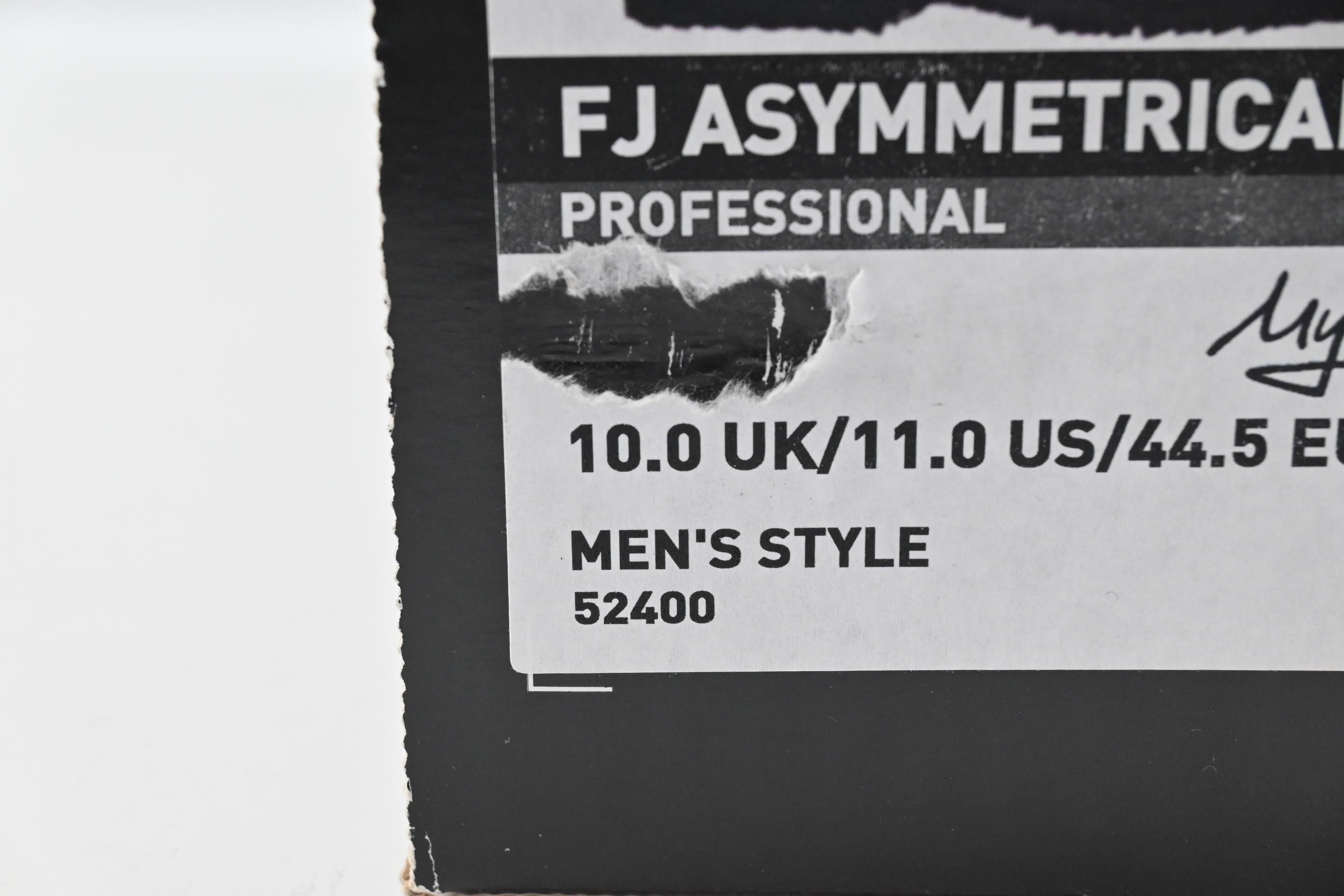 FootJoy Asymetrical Professional Golf Shoes / Size UK 10 / Black