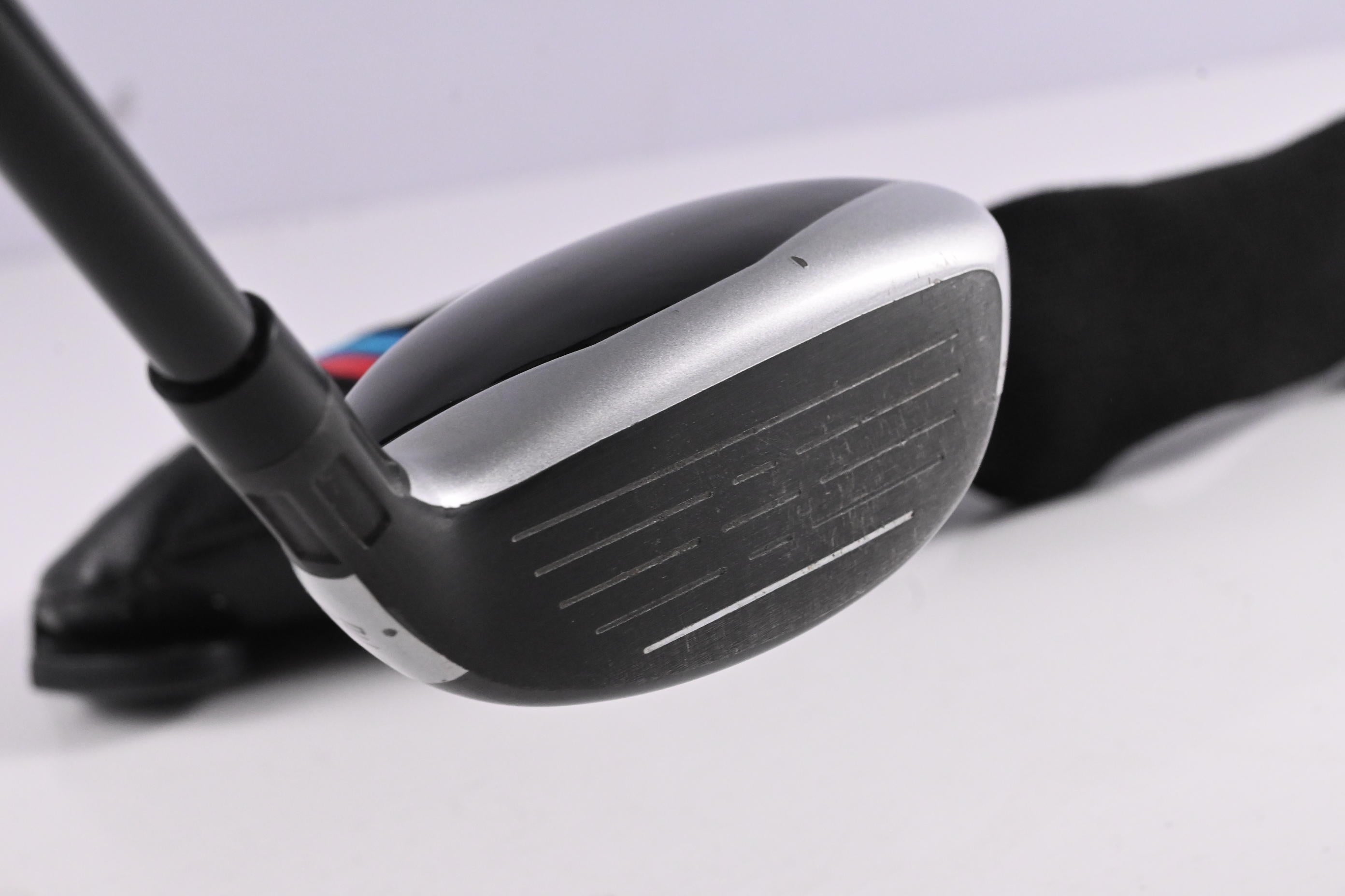 Left Hand Taylormade M4 #4 Hybrid / 22 Degree / Regular Flex Atmos Red 6 Shaft