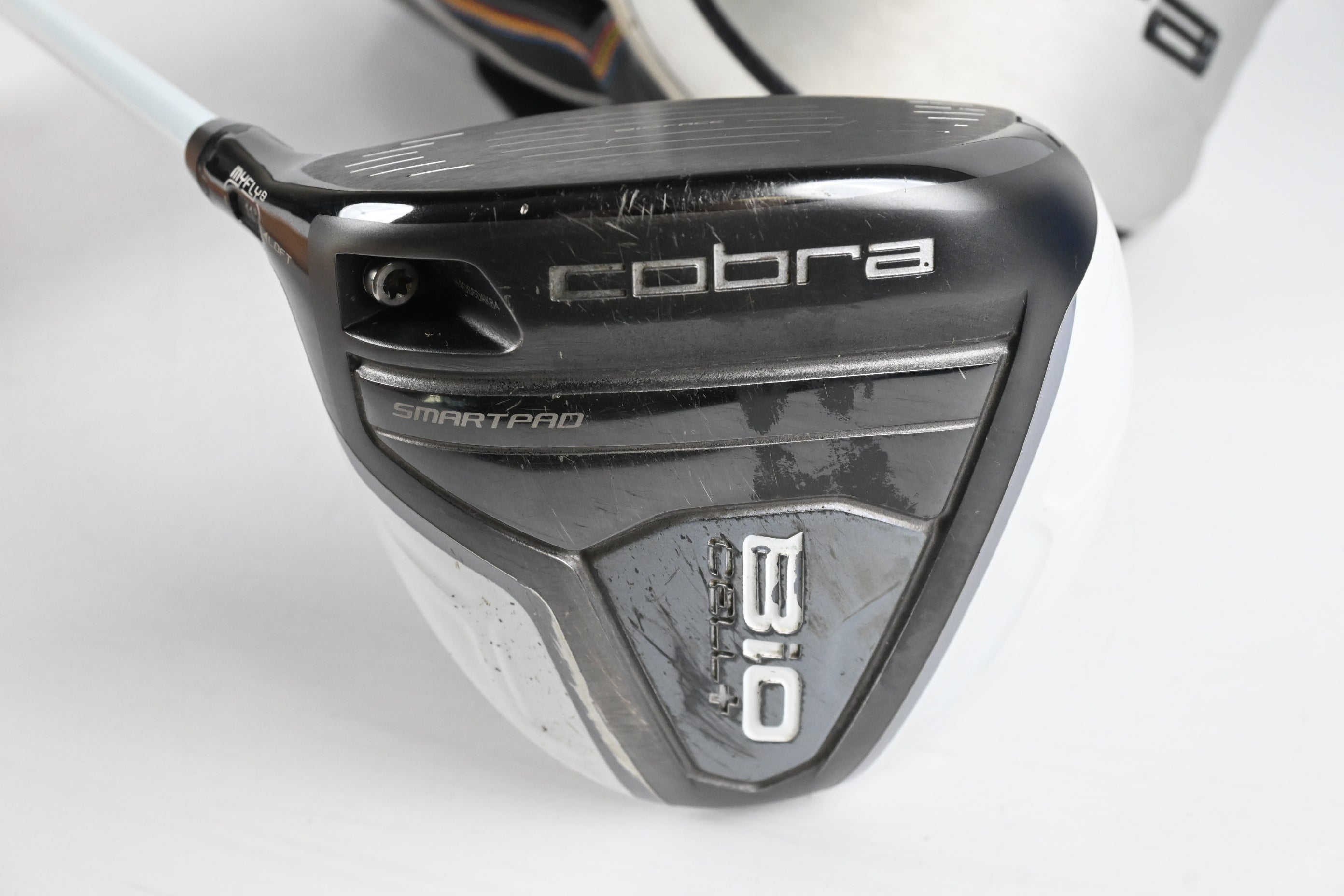 Left Hand Cobra Bio Cell Driver / 11 Degree / Stiff Flex Matrix HD Red Tie 6Q3