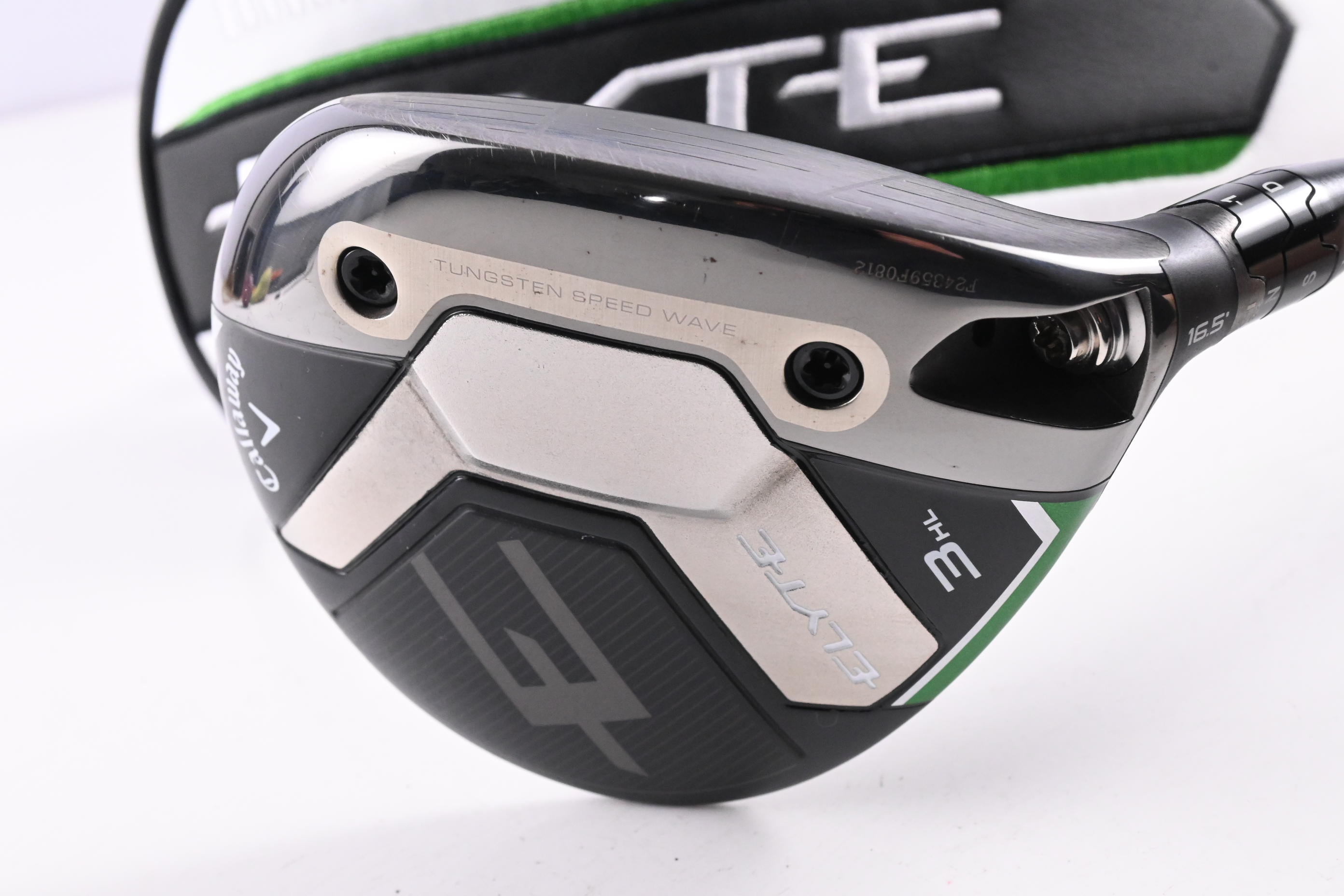 Callaway Elyte #3HL Wood / 16.5 Degree / Regular Flex Denali Charcoal 60 Shaft