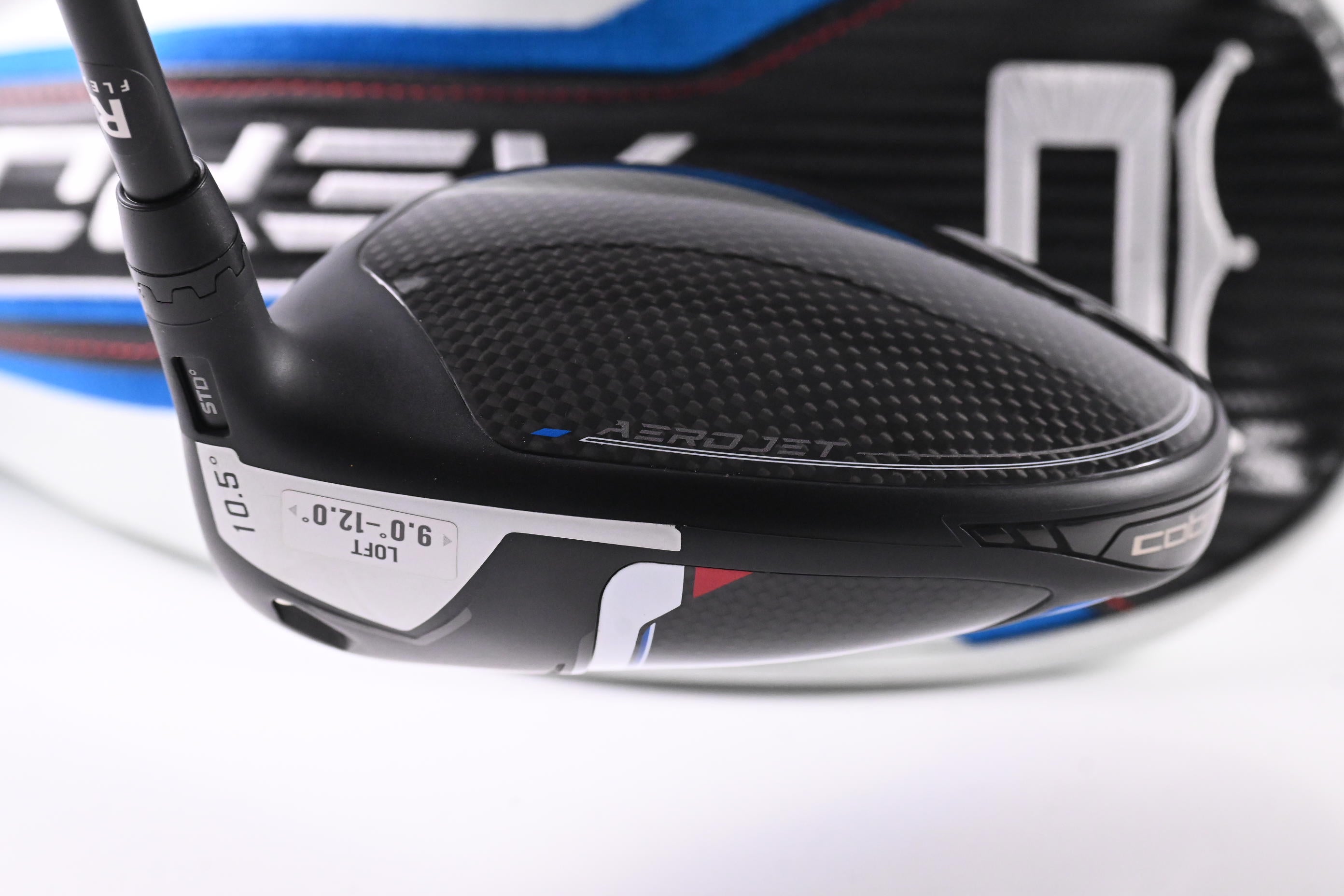 Cobra Aerojet Driver / 9-12 Degree / Regular Flex UST Helium Nanocore 5 Shaft