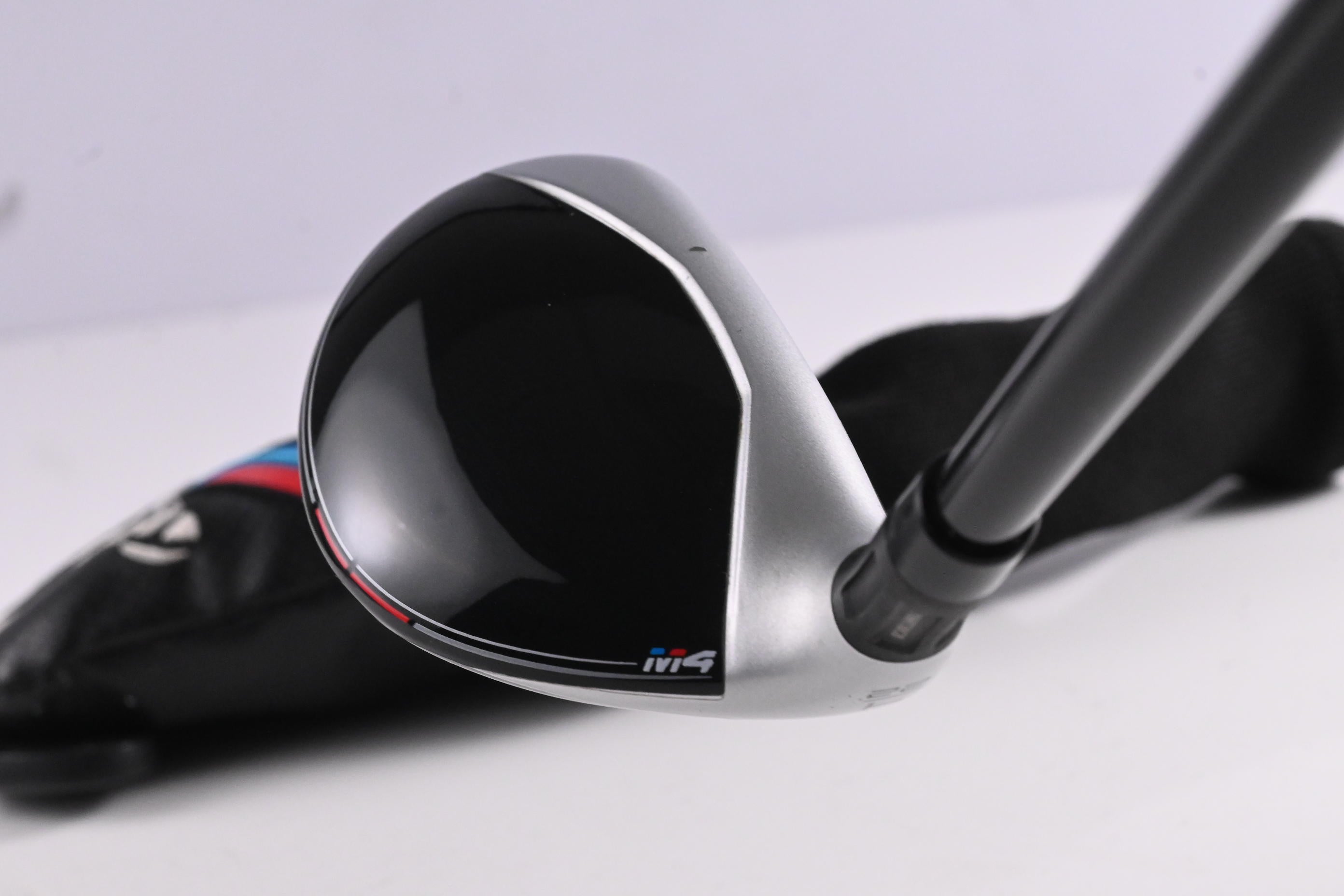 Left Hand Taylormade M4 #4 Hybrid / 22 Degree / Regular Flex Atmos Red 6 Shaft