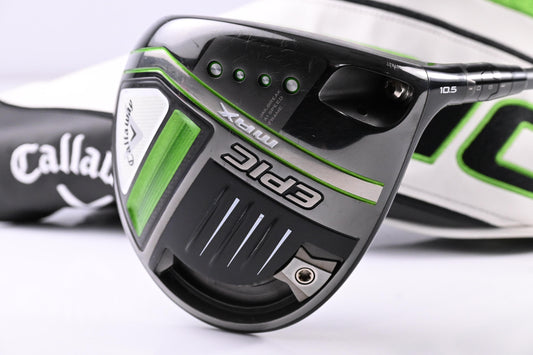 Callaway Epic Max Driver / 10.5 Degree / Senior Flex HZRDUS Smoke Gren iM10 50