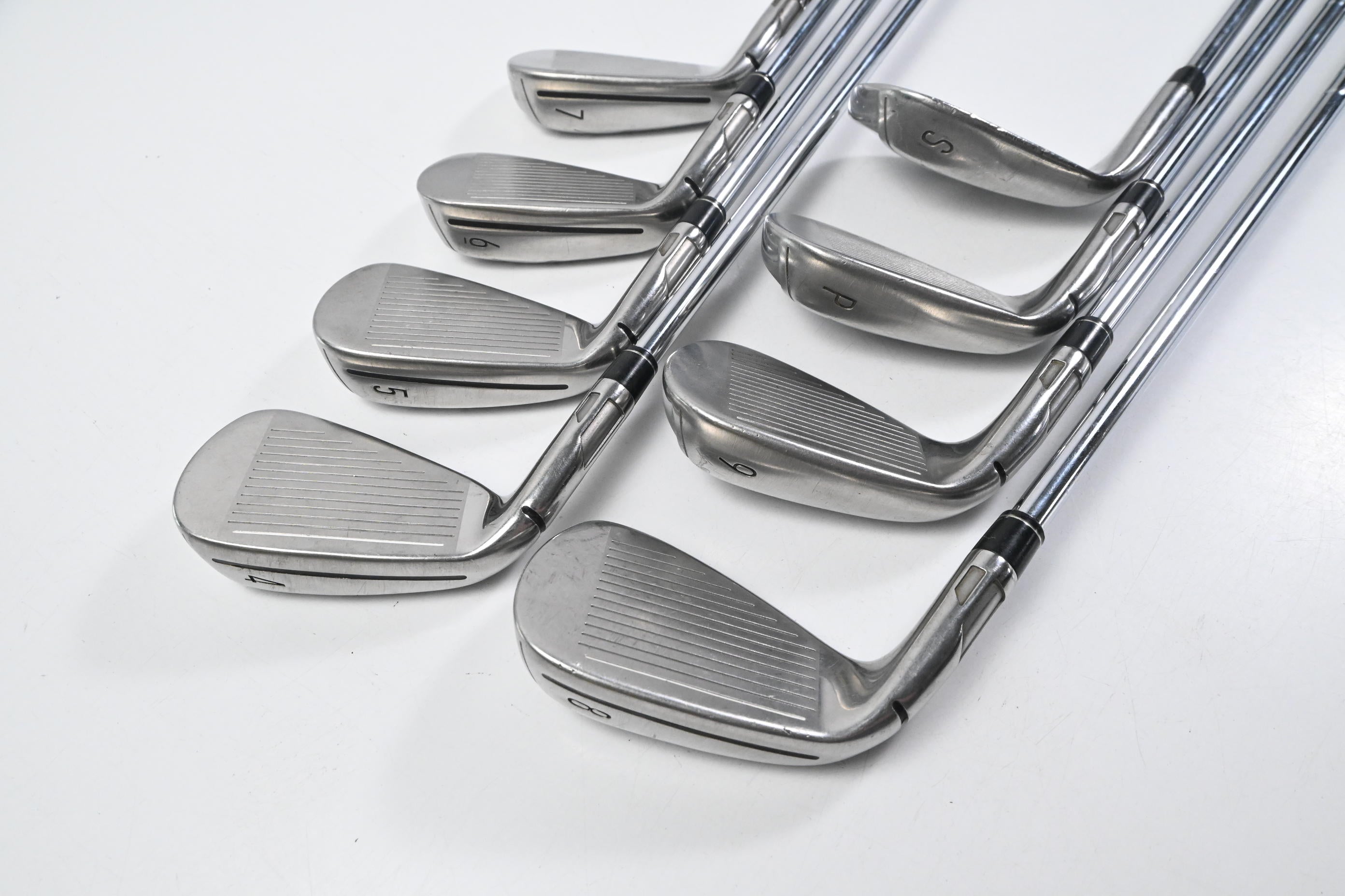 Taylormade SIM Max OS Irons / 4-PW+SW / Regular Flex KBS MAX MT Shafts