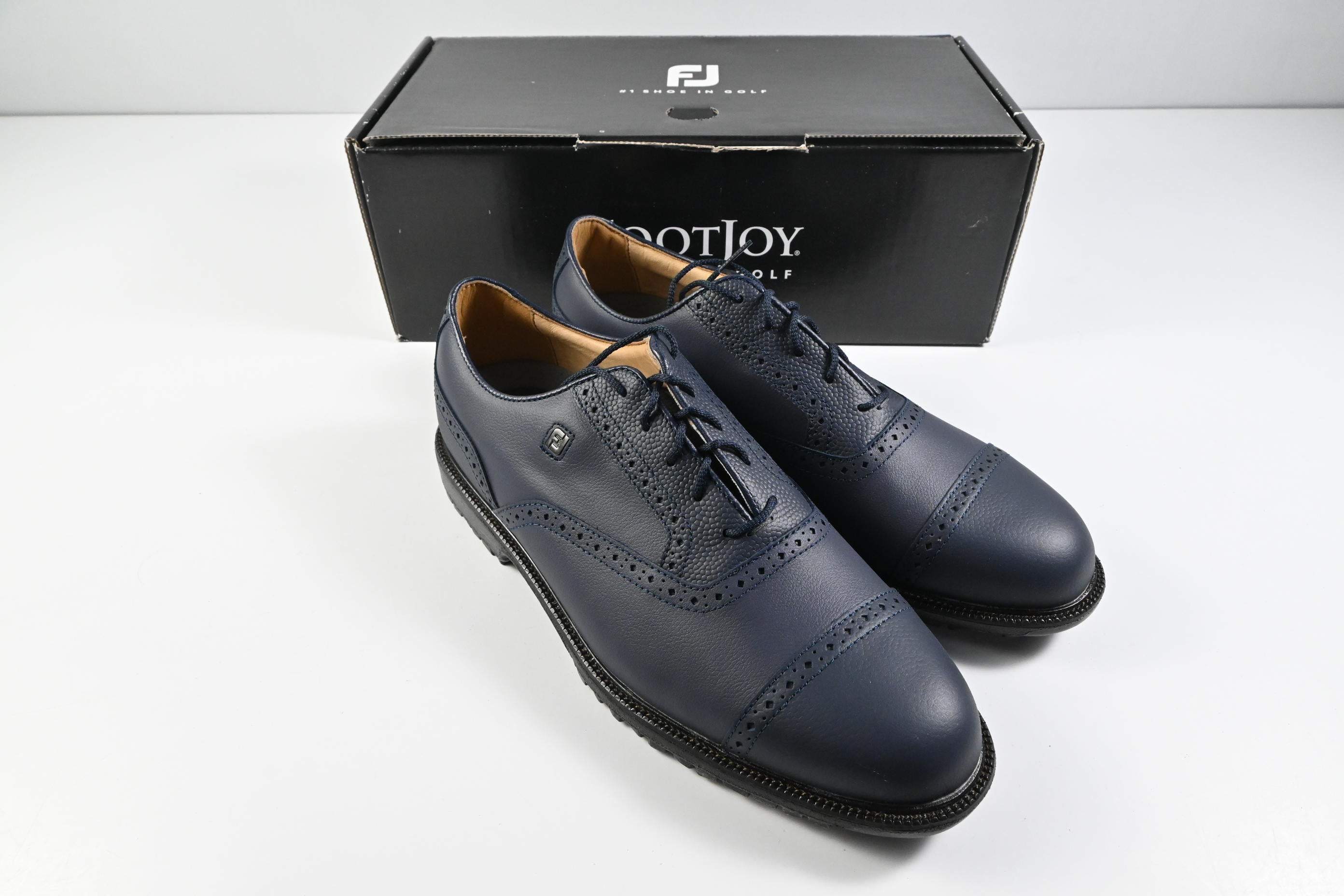 MyJoy Premiere Series Tarlow Golf Shoes / Size UK 10 / Navy, Black