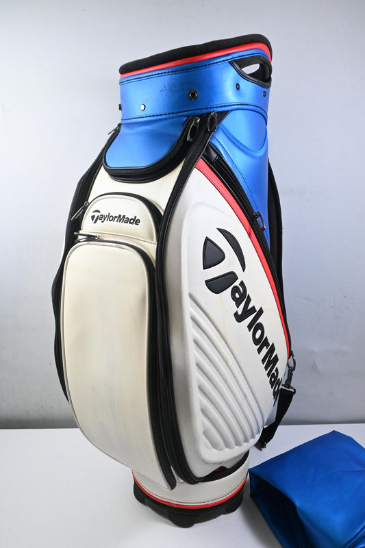 Taylormade Tour Bag / 6-Divider / White, Blue & Red
