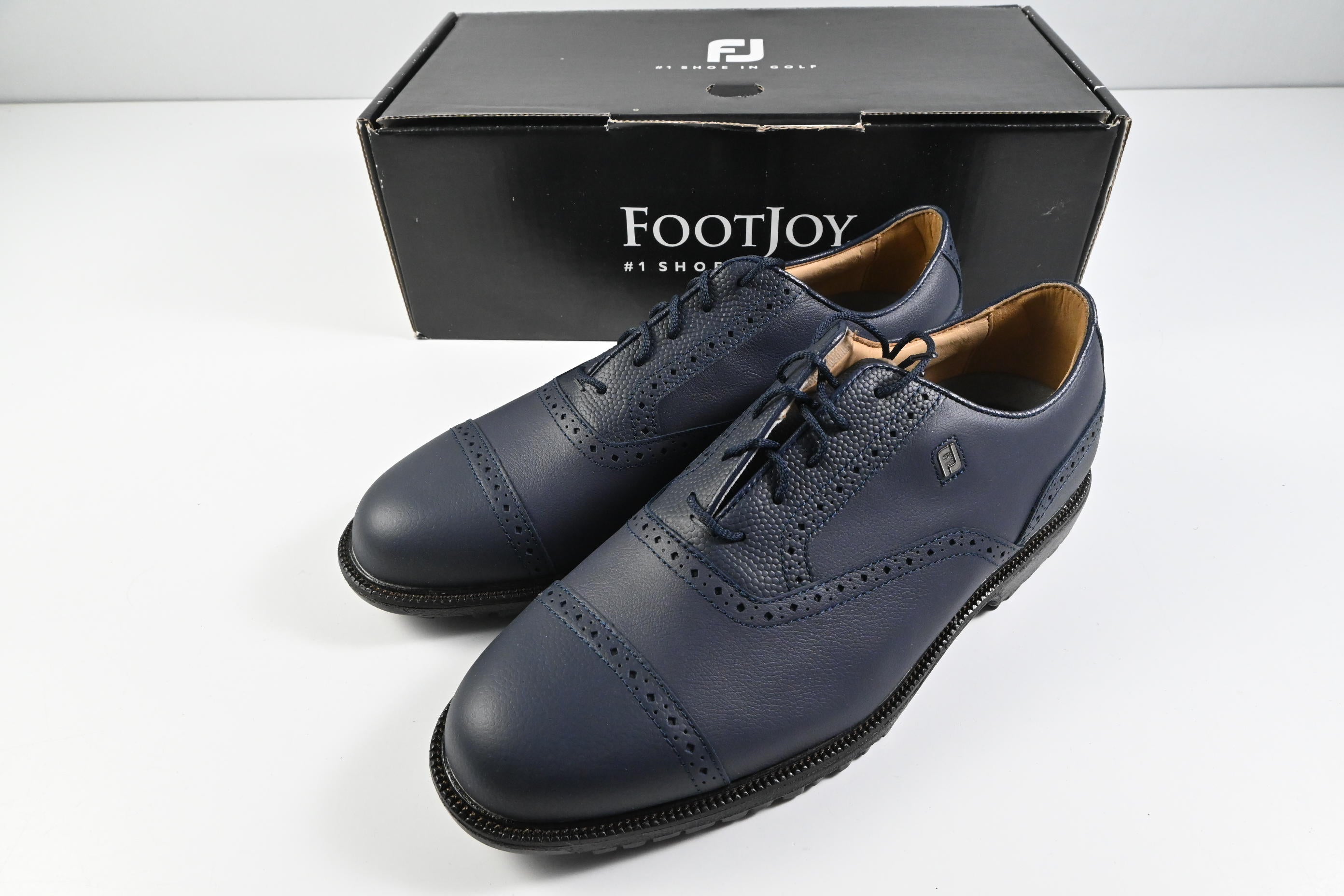 MyJoy Premiere Series Tarlow Golf Shoes / Size UK 10 / Navy, Black