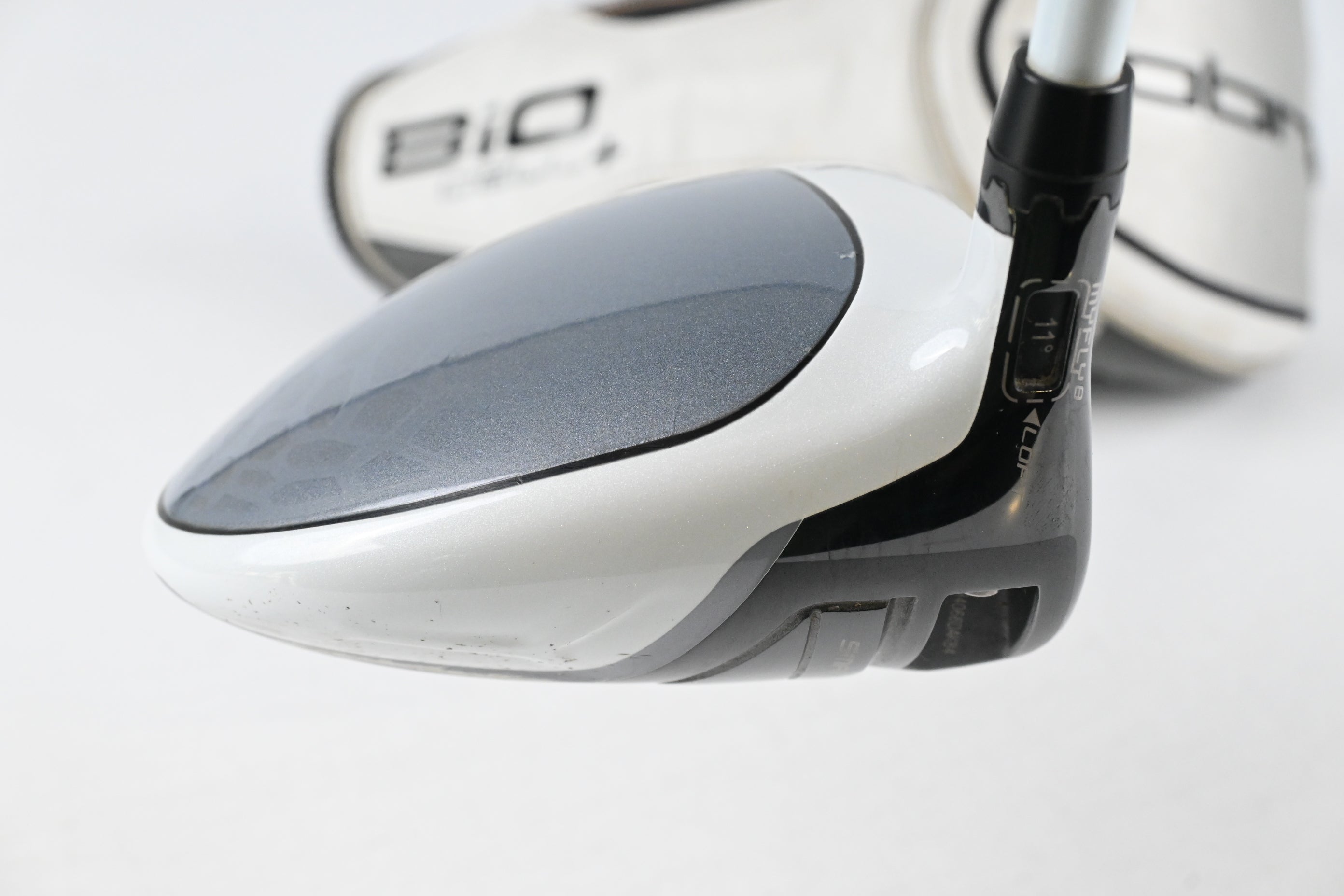 Left Hand Cobra Bio Cell Driver / 11 Degree / Stiff Flex Matrix HD Red Tie 6Q3