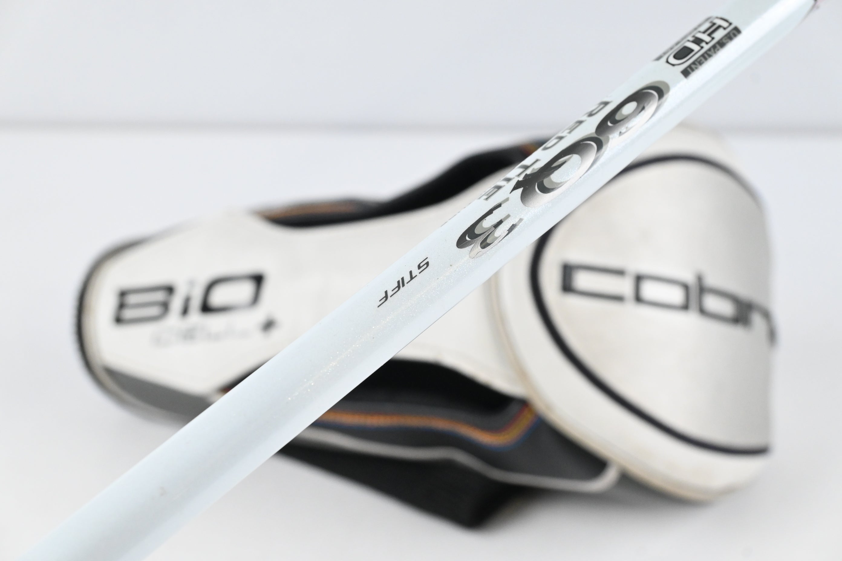 Left Hand Cobra Bio Cell Driver / 11 Degree / Stiff Flex Matrix HD Red Tie 6Q3