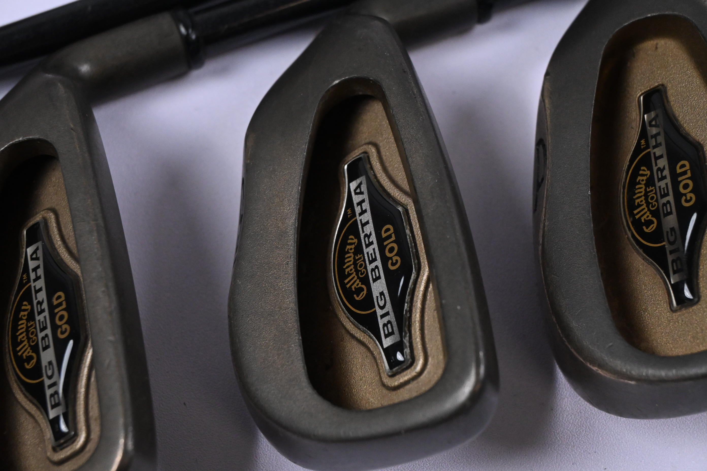Callaway Big Bertha Gold Irons / 3-PW / Regular Flex Callaway RCH 96 Shafts
