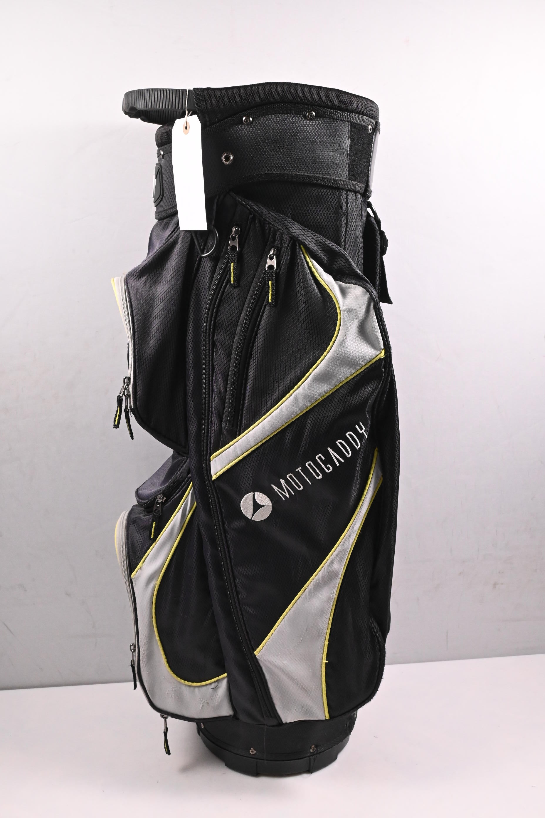 Motocaddy Lite Series Cart Bag / 14-Way Divider / Black, Grey