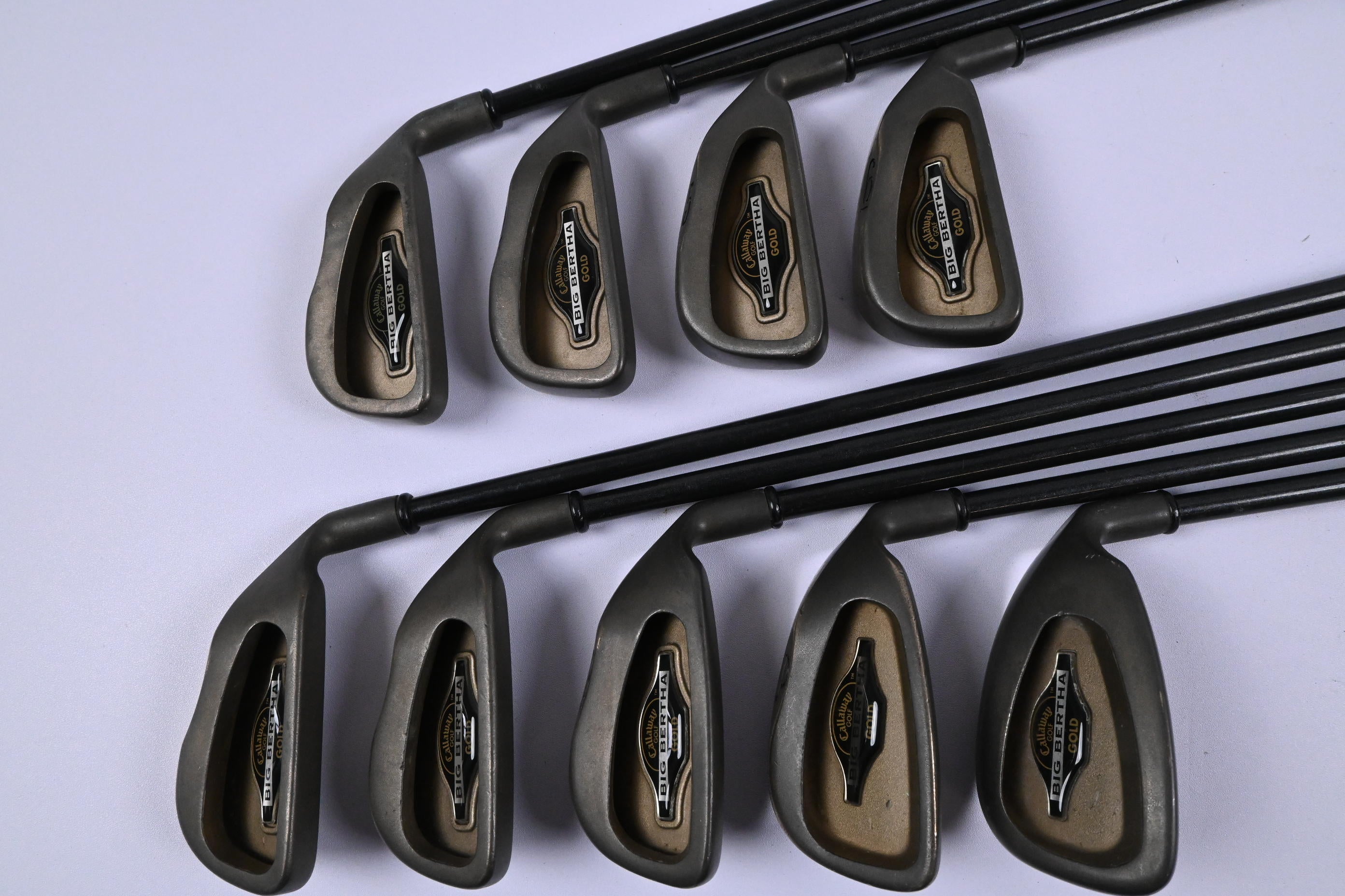 Callaway Big Bertha Gold Irons / 3-PW / Regular Flex Callaway RCH 96 Shafts