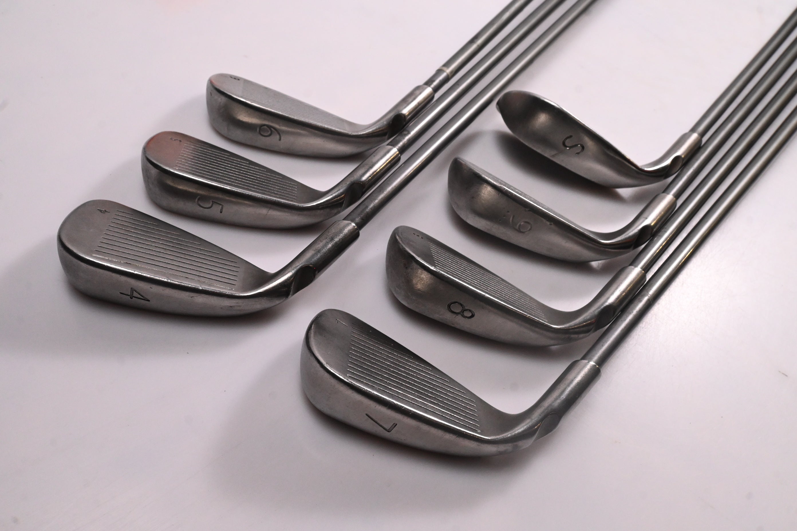 Ping G5 Irons / 4-9i+SW / Red Dot / Regular Flex Ping TFC 100 Shafts