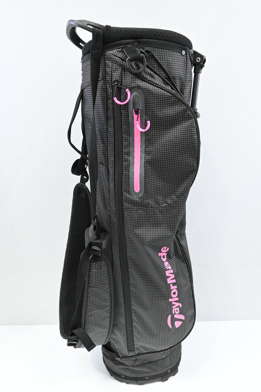 Taylormade Flextech Superlite Stand Bag / 4-Way / Grey, Pink