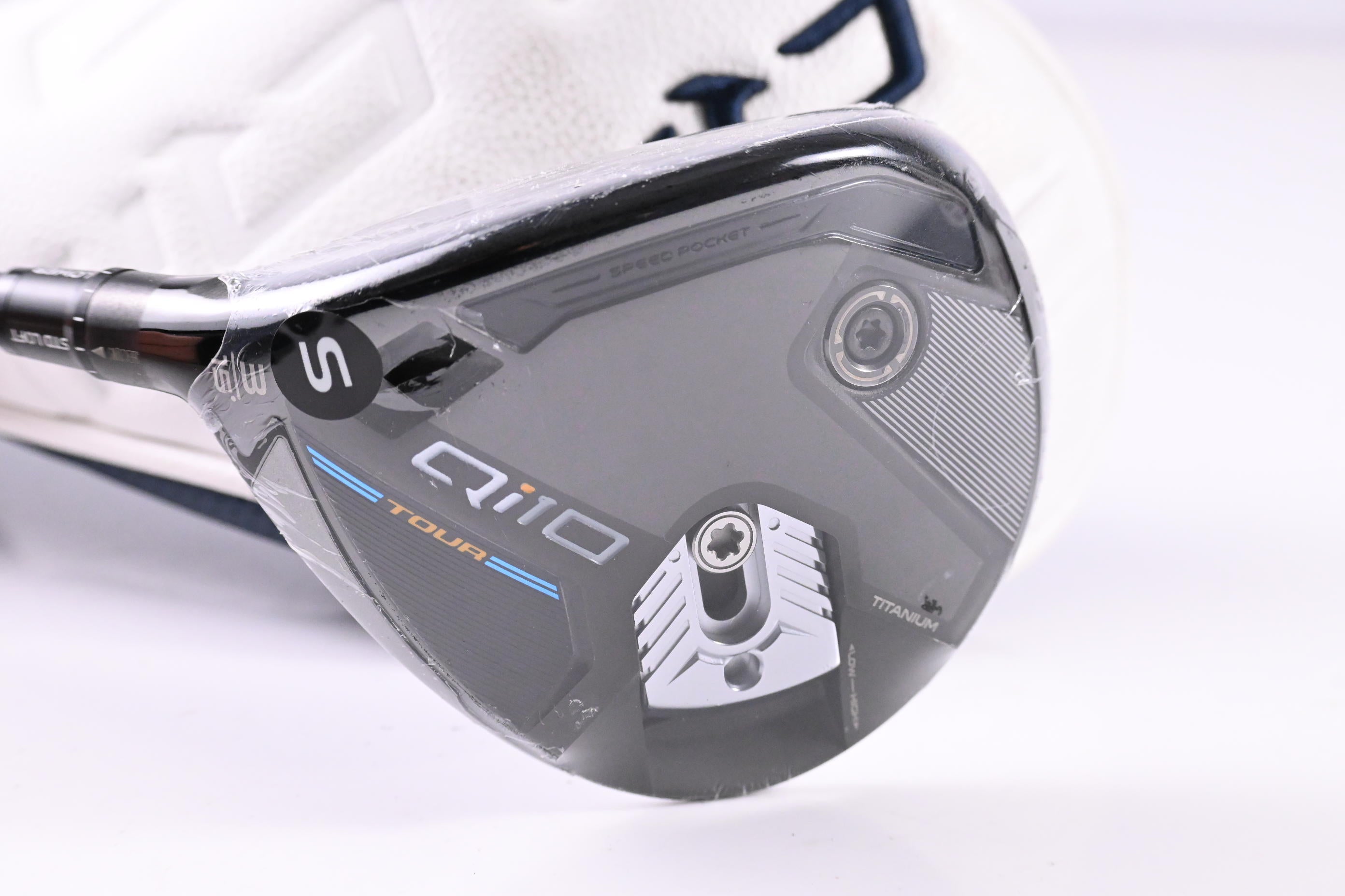 Left Hand Taylormade Qi10 Tour #3 Wood / 15 Degree / Stiff Flex Tensei AV LTD