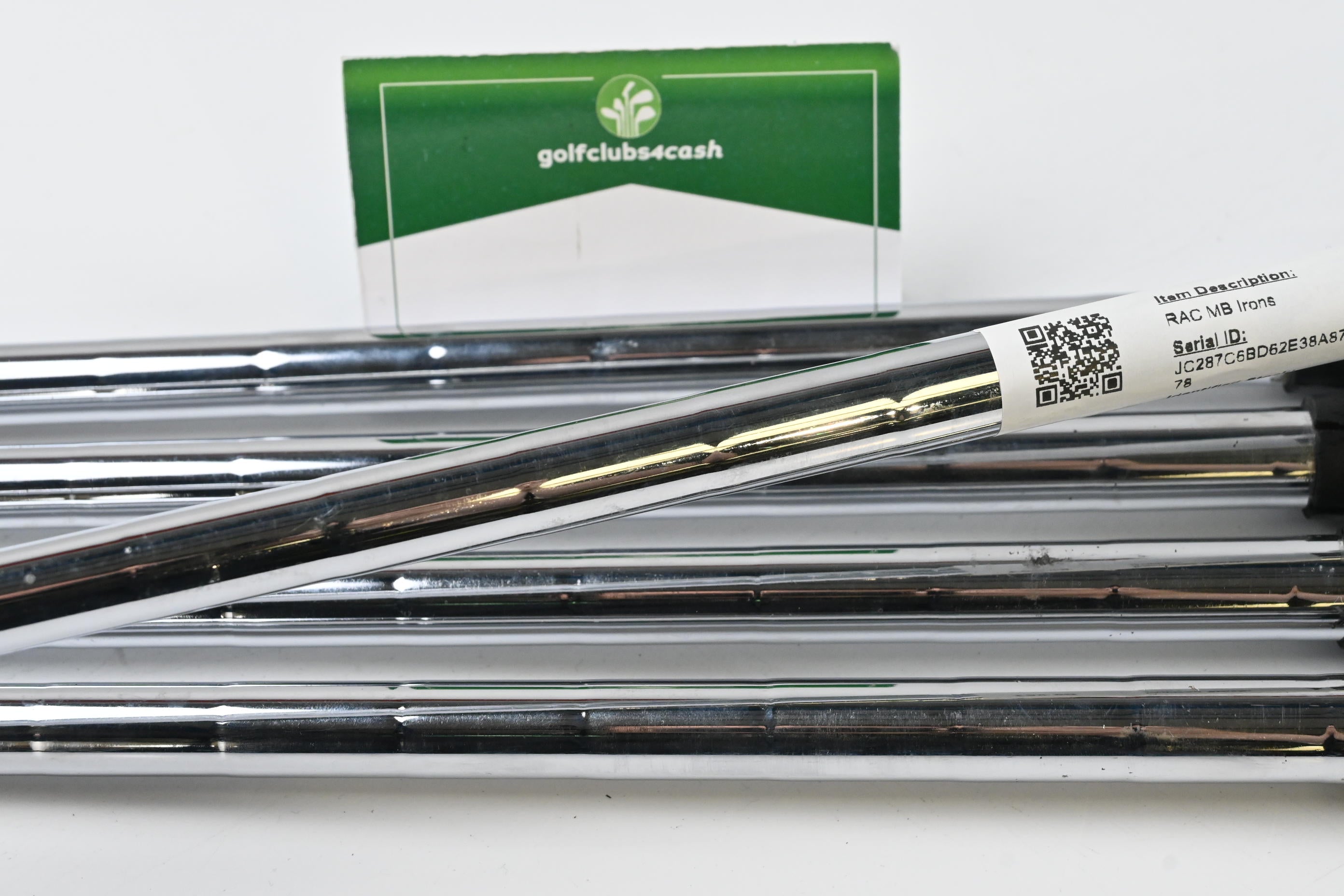 Taylormade RAC MB Irons / 5-9i / Regular Flex Steel Shafts