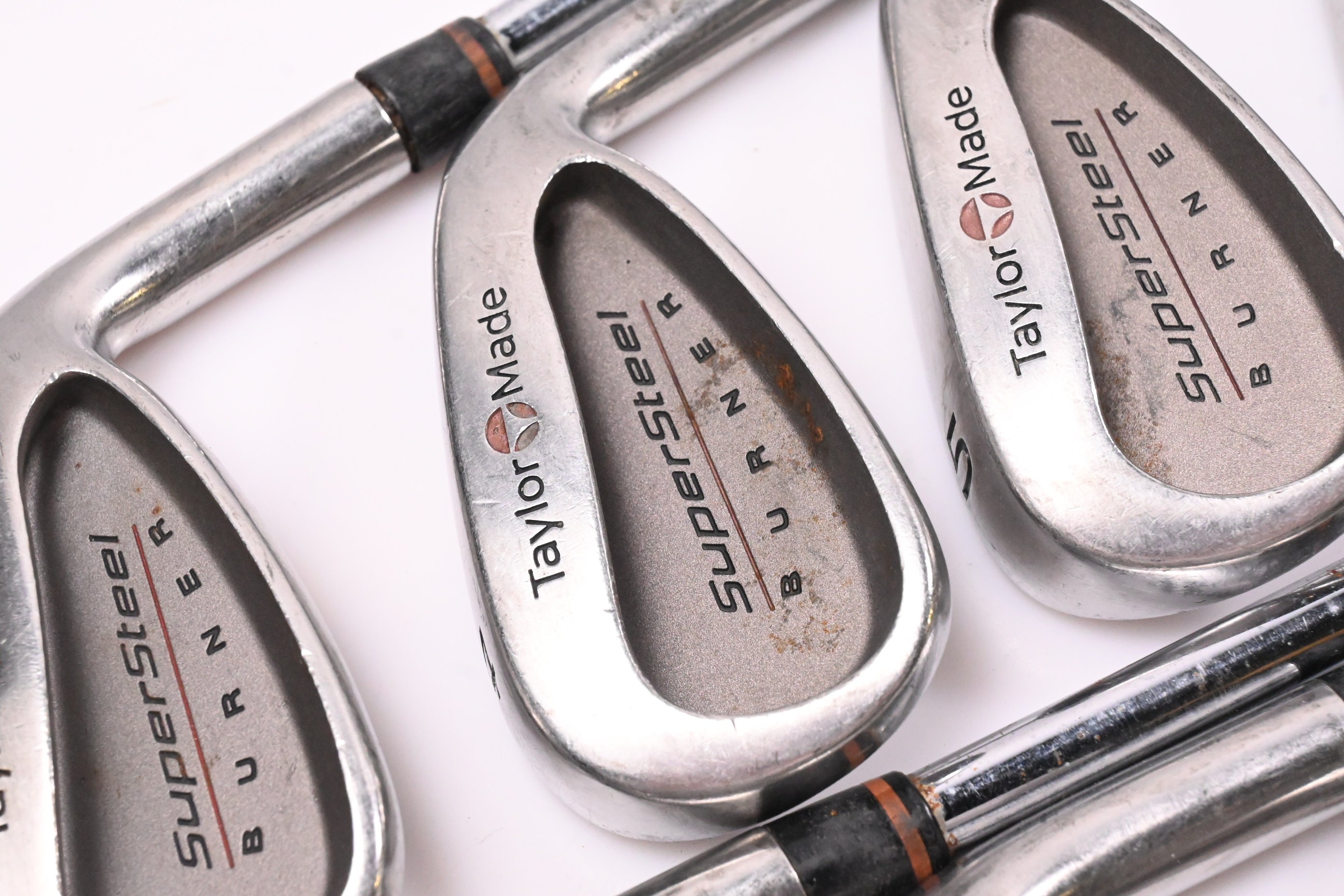 Taylormade Supersteel Irons / 3-PW / Regular Flex Taylormade 80 Shafts