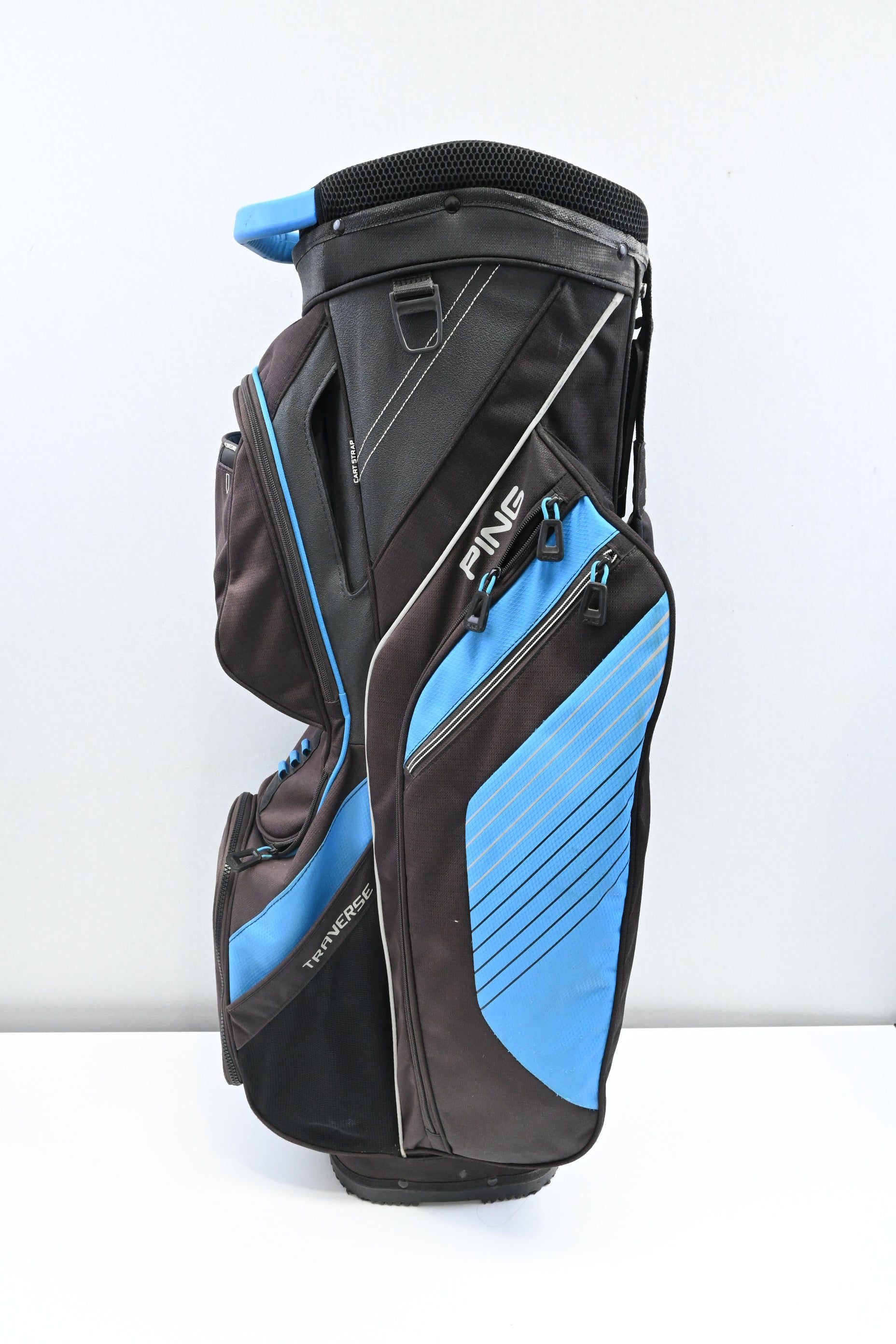 Ping Traverse Cart Bag / 14-Way / Blue, Black