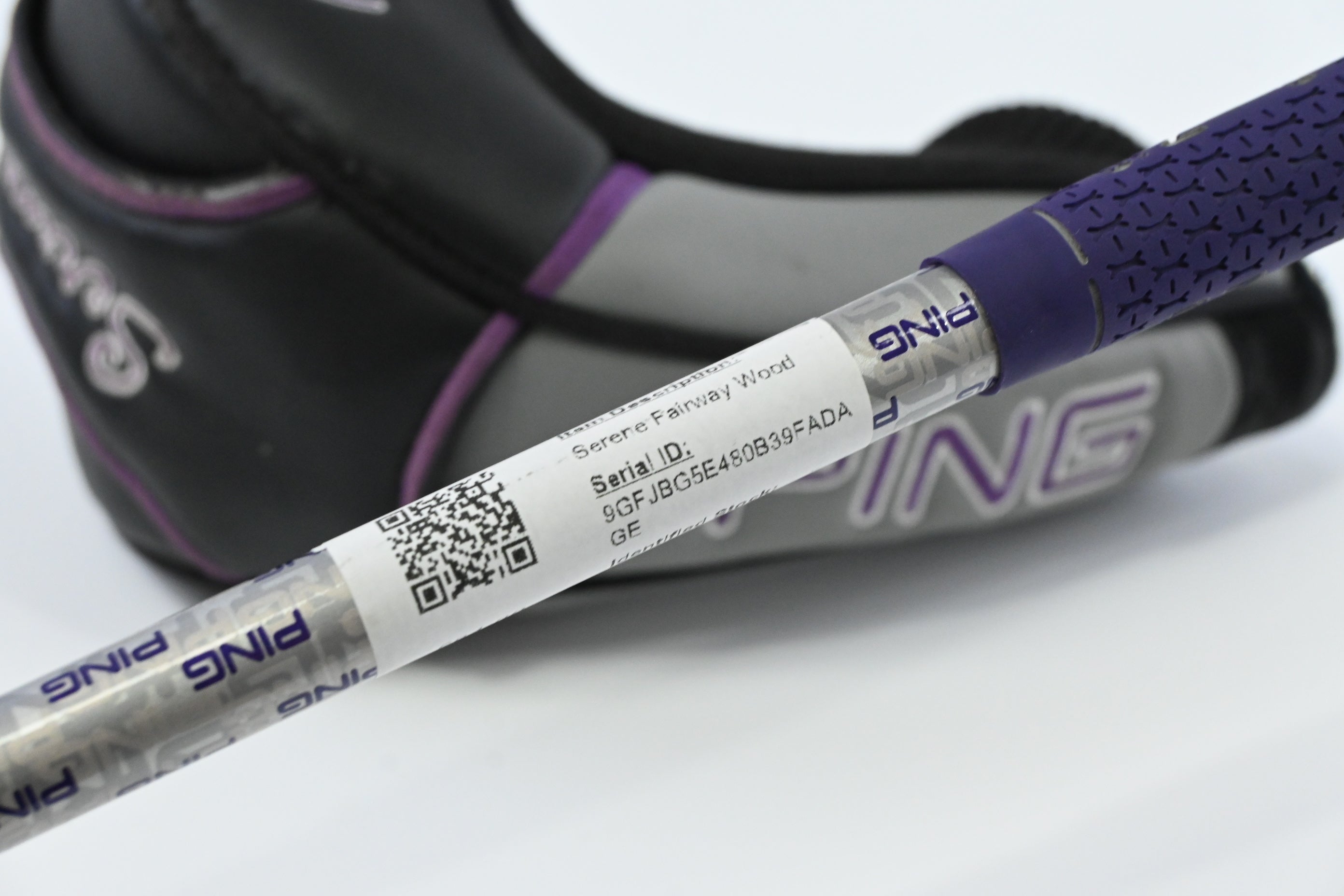 Ladies Ping Serene #3 Wood / 18 Degree / Ladies Flex Ping ULT 210 Shaft