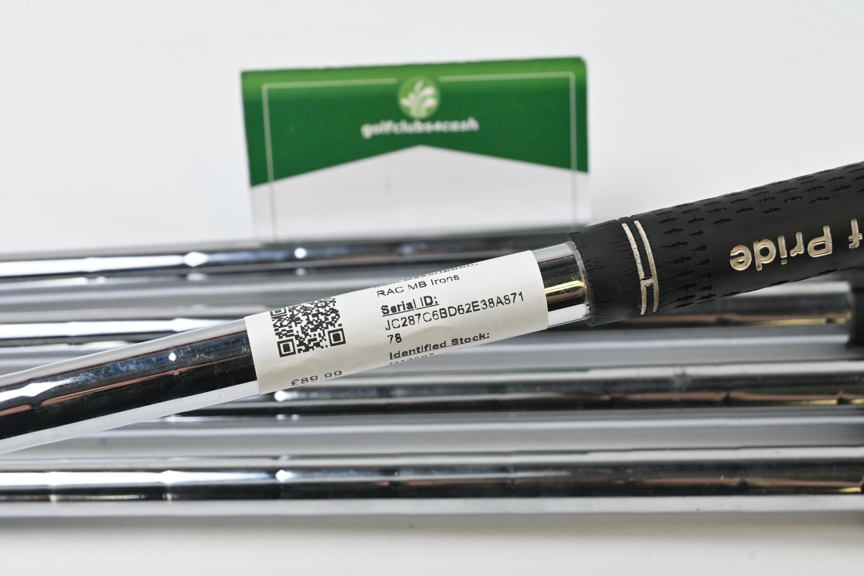 Taylormade RAC MB Irons / 5-9i / Regular Flex Steel Shafts