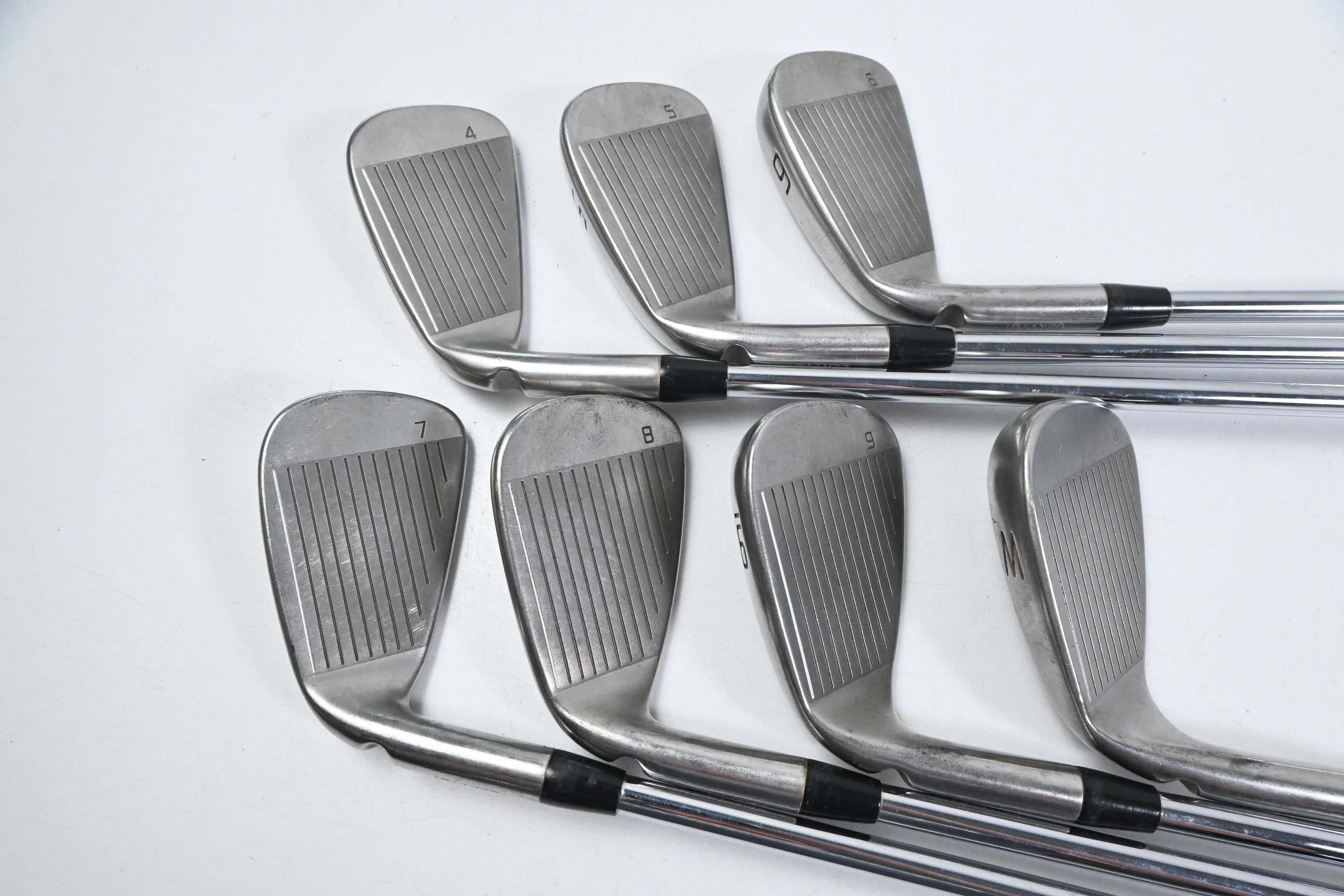 Ping i-Series E1 Irons / 4-PW / Green Dot / Regular Flex Ping CFS Distance Shafts