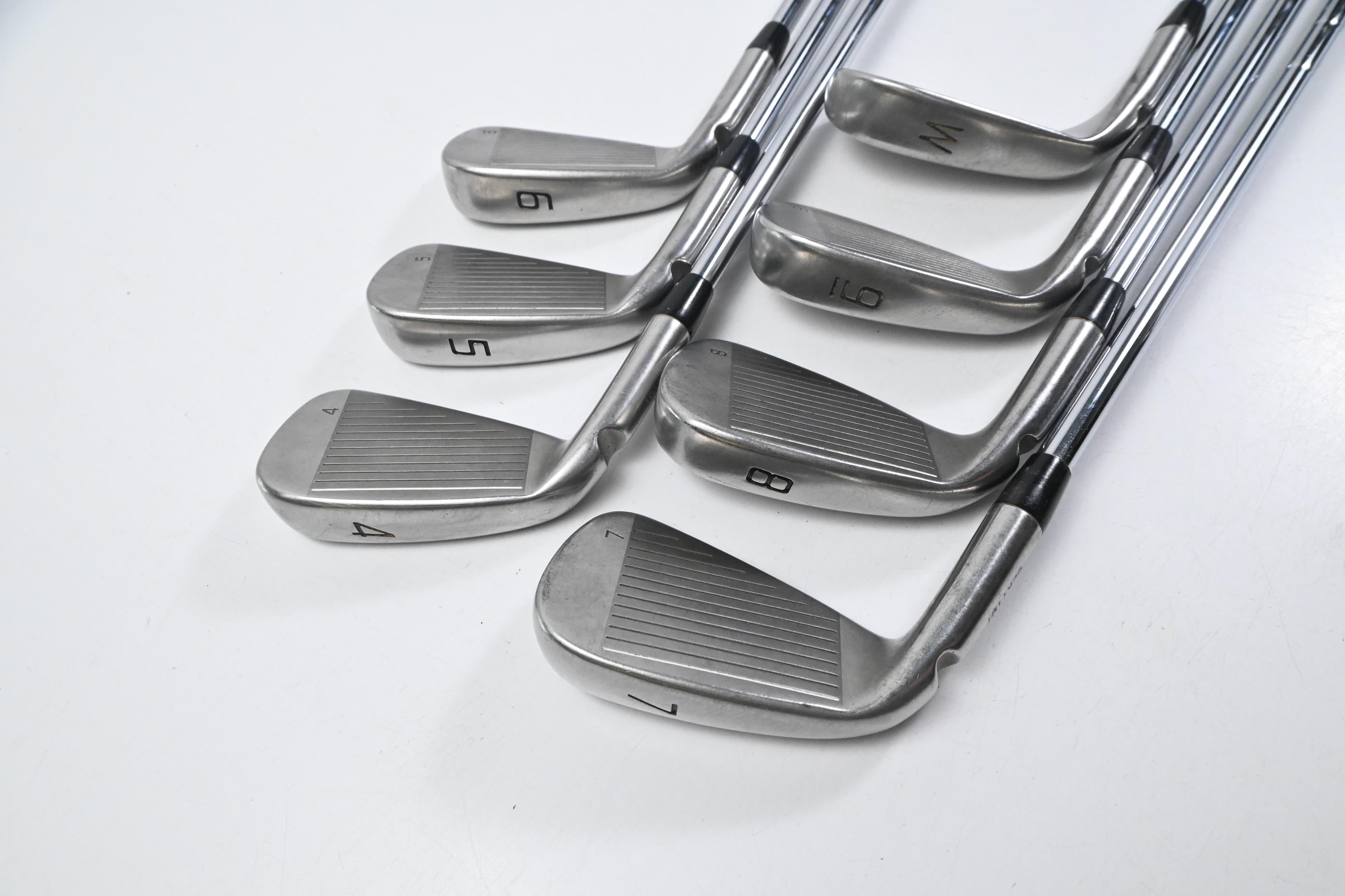 Ping i-Series E1 Irons / 4-PW / Green Dot / Regular Flex Ping CFS Distance Shafts