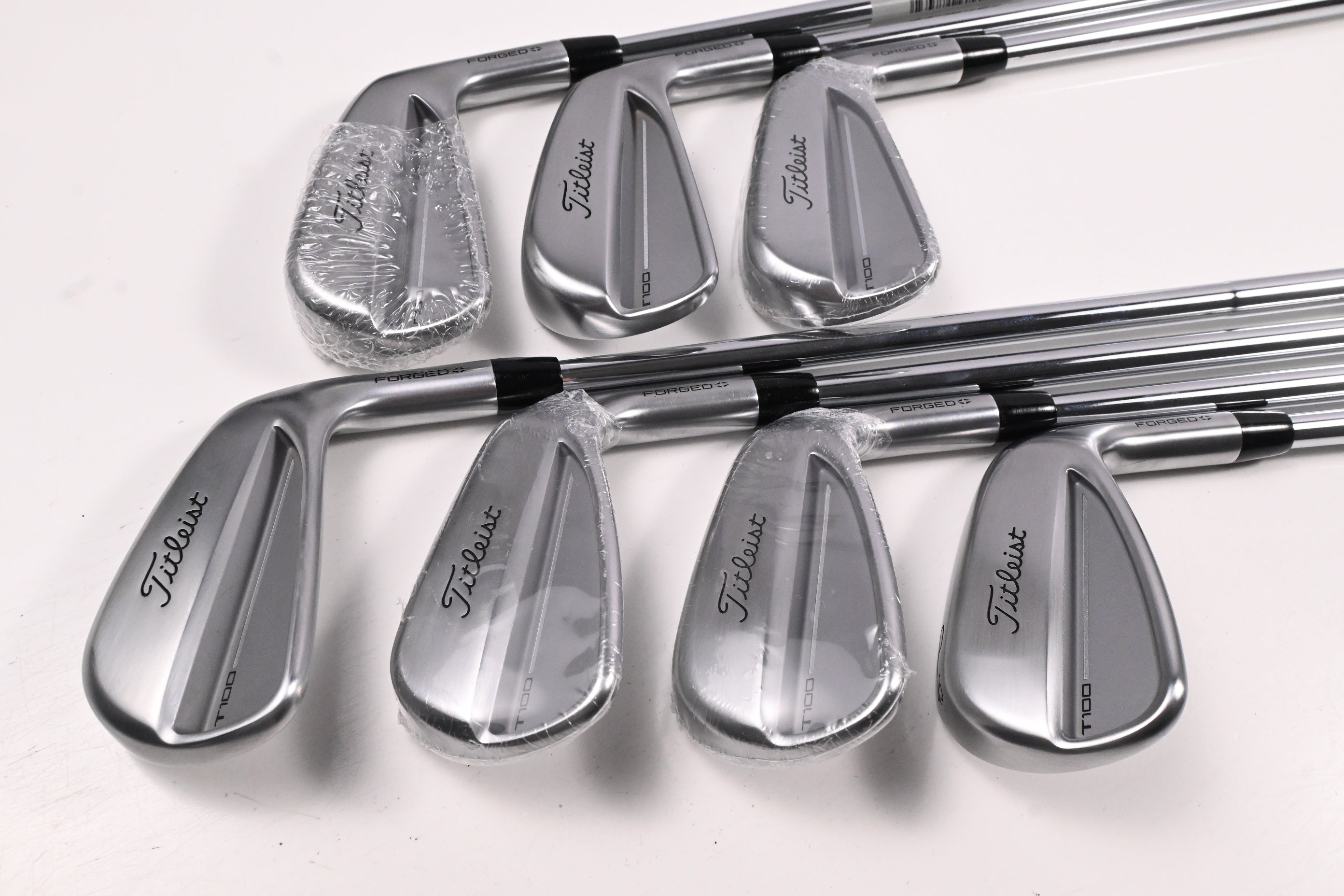 Titleist T100 2025 Irons / 4-PW / Stiff Flex True Temper AMT White Shafts