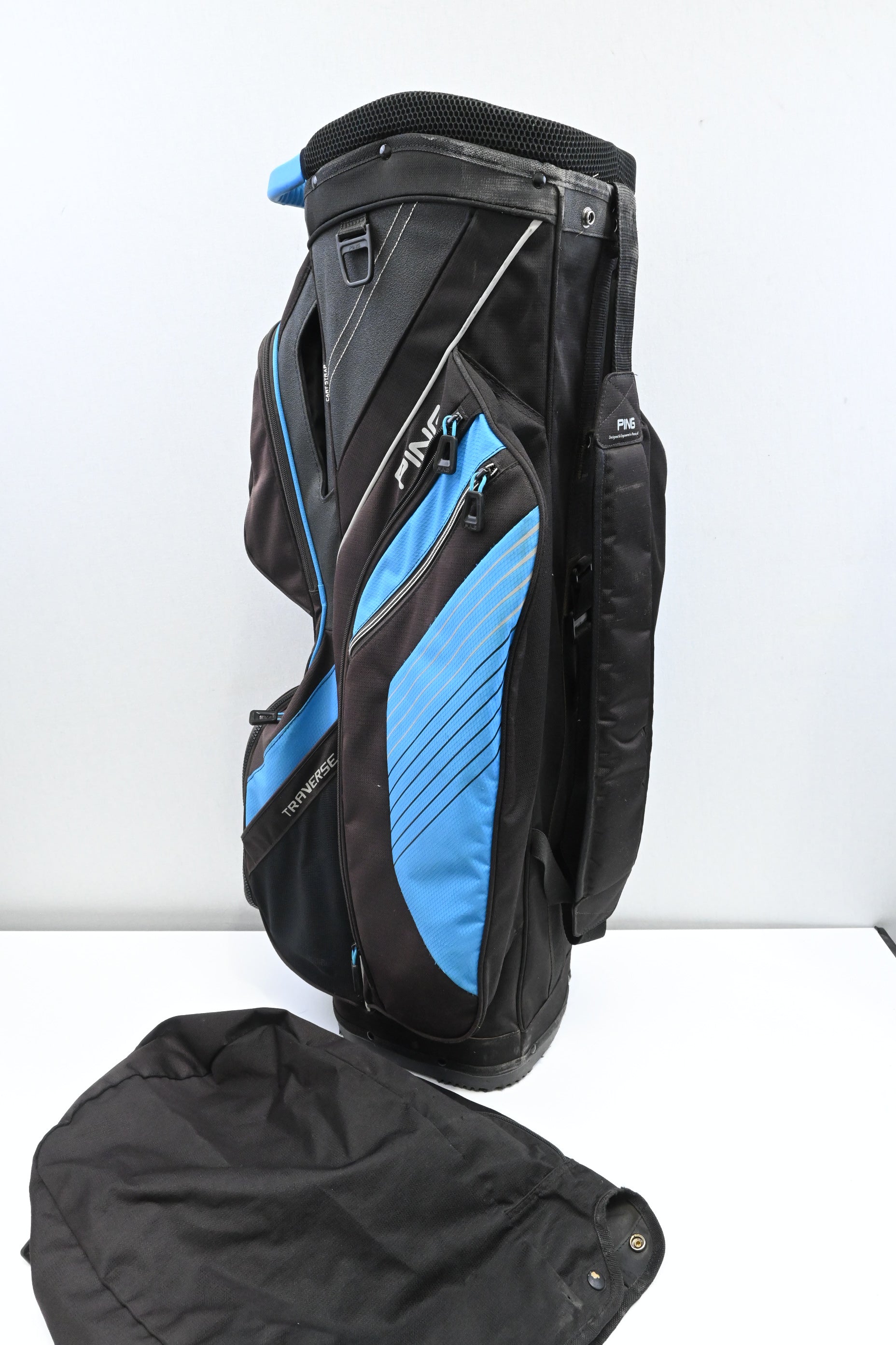 Ping Traverse Cart Bag / 14-Way / Blue, Black