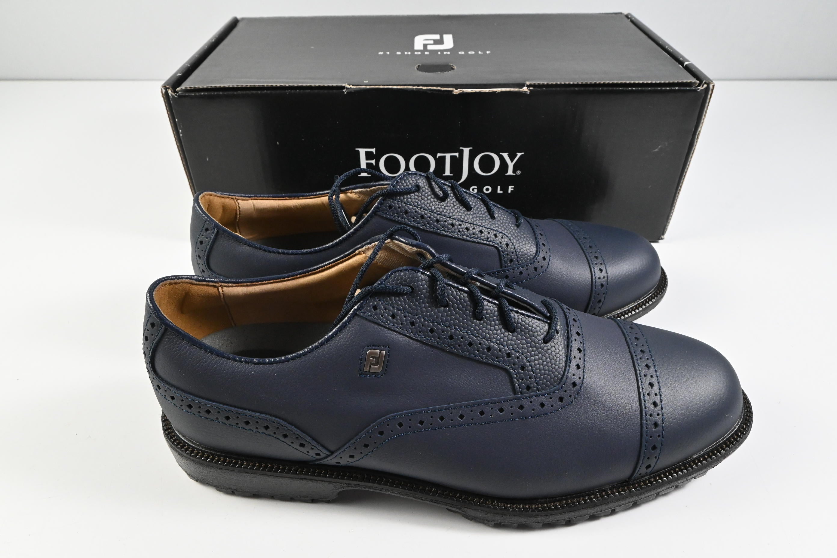 MyJoy Premiere Series Tarlow Golf Shoes / Size UK 10 / Navy, Black